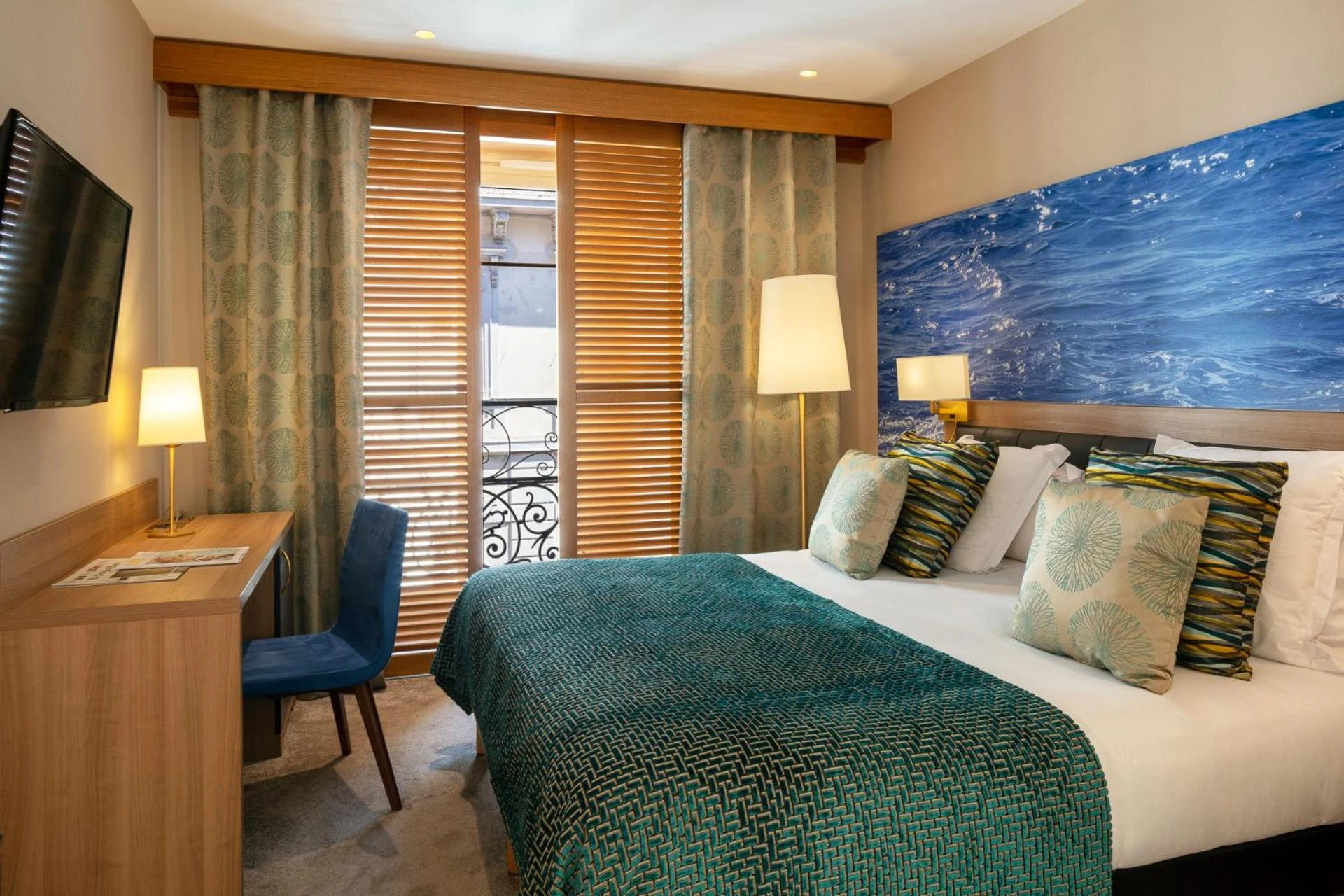 Chambre disponible pour un séminaire d'entreprise à Hotel Beau Rivage - Nice