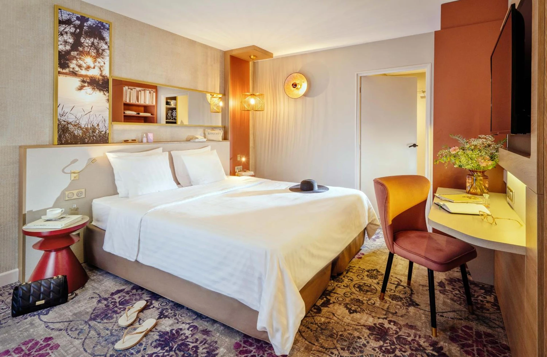 Chambre disponible pour un séminaire d'entreprise à Hôtel Valdys Thalasso & Spa - Beau rivage - Roscoff