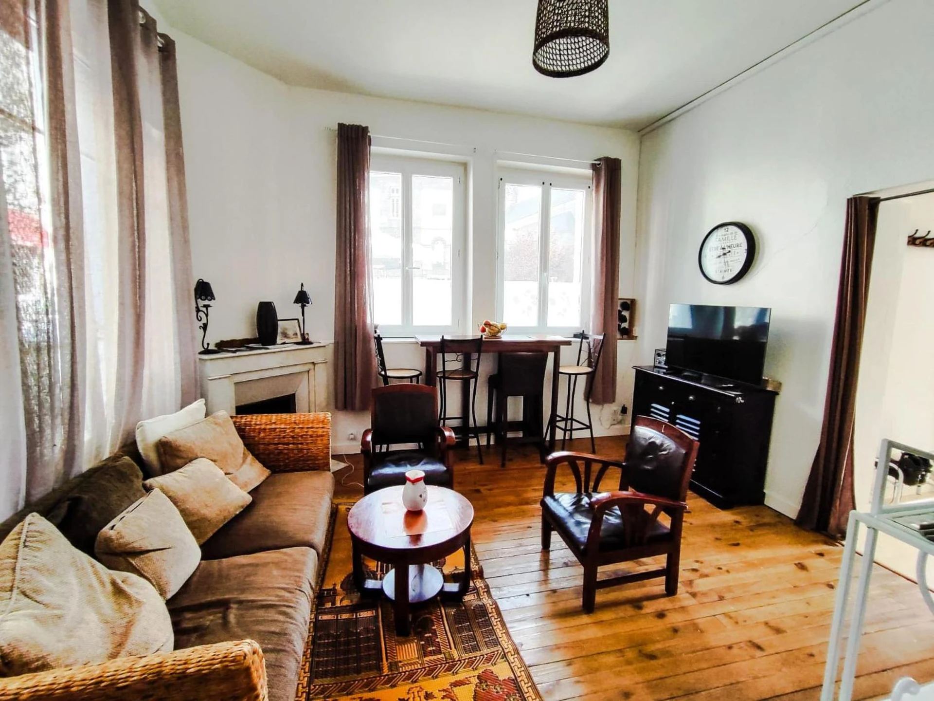 Ambiance de travail pour séminaire d'entreprise à Le Beau Site appartement chaleureux et lumineux tout a pieds - Mont-Dore