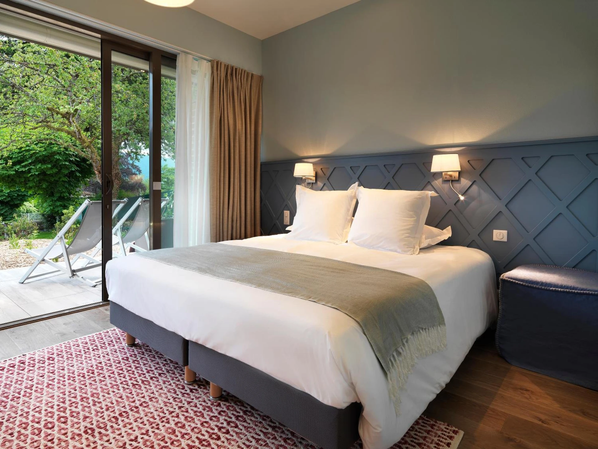 Magnifique chambre pour un séminaire d'entreprise à Hôtel Beau Site Talloires B SPA - Talloires