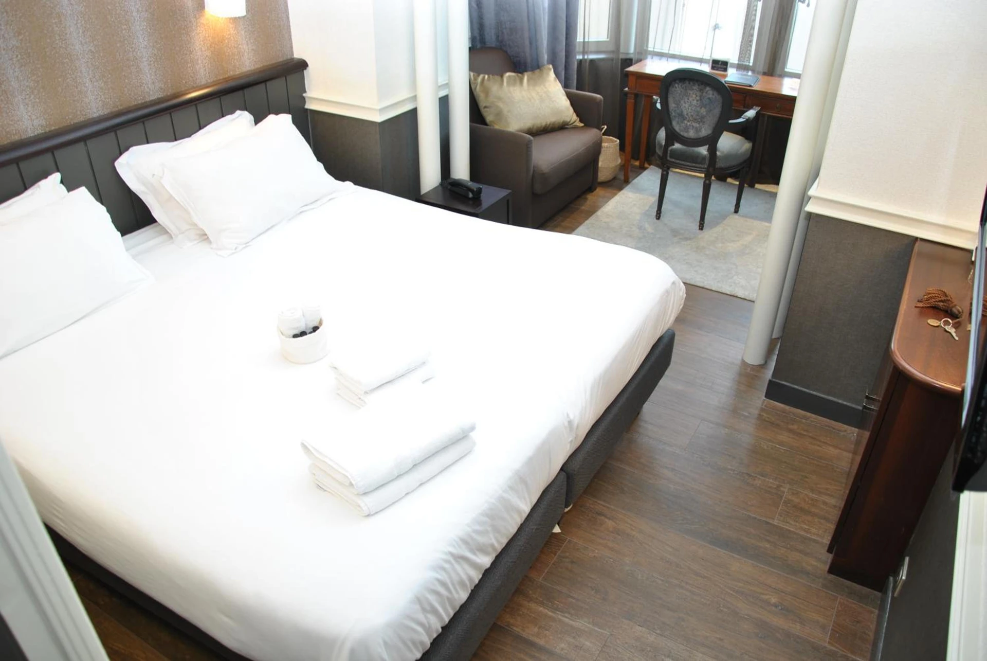 Chambre disponible pour un séminaire d'entreprise à Hôtel Le Beaufort - Saint-Malo