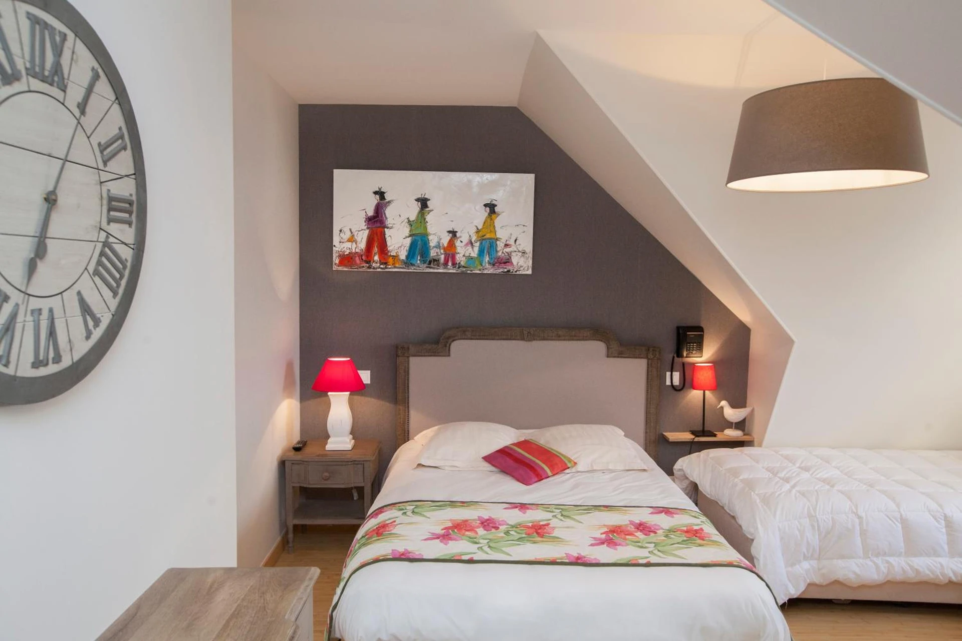 Magnifique chambre pour un séminaire d'entreprise à Hôtel Beauséjour Erquy - Erquy
