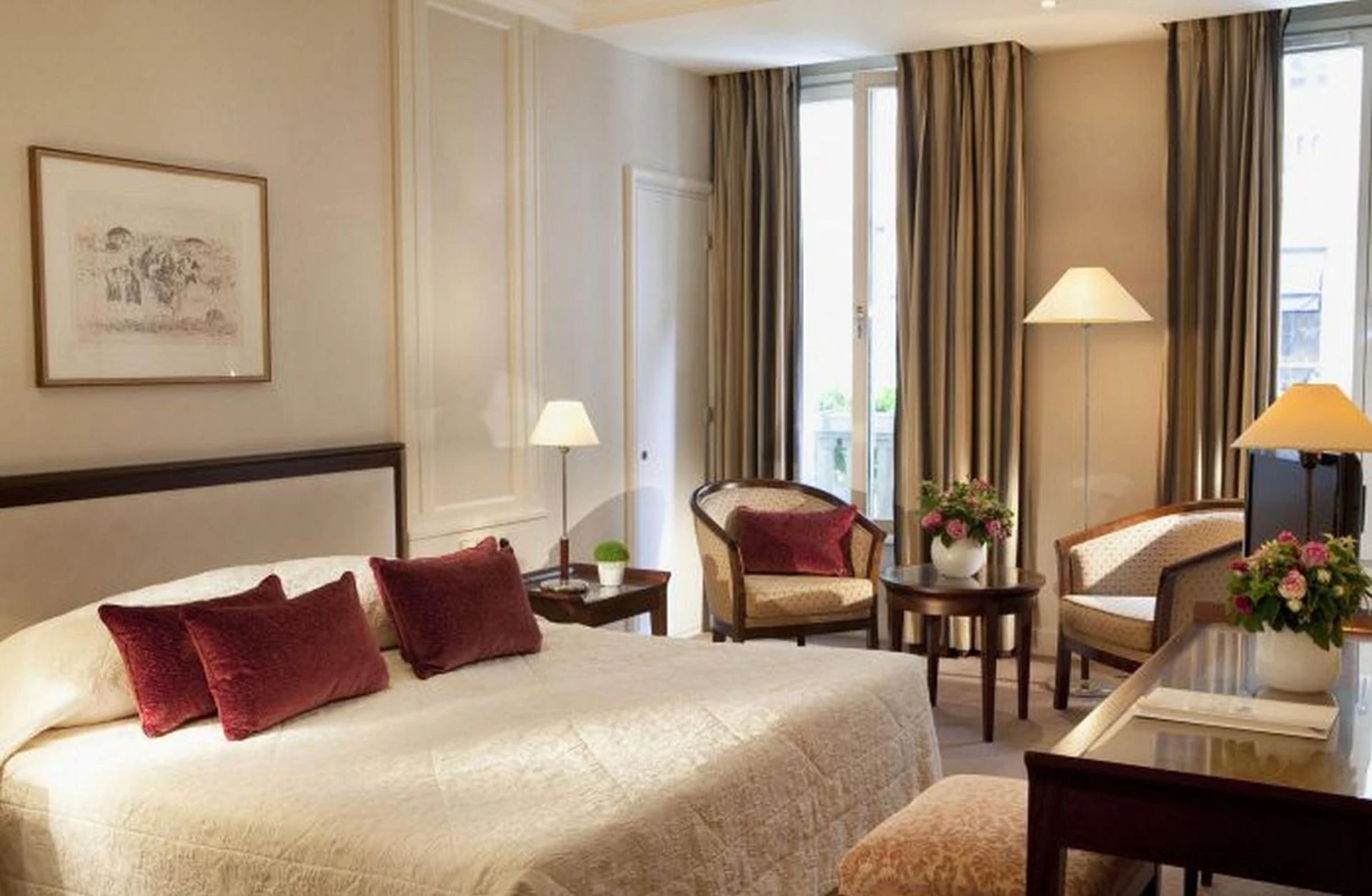 Chambre disponible pour un séminaire d'entreprise à Hôtel Bedford - Paris