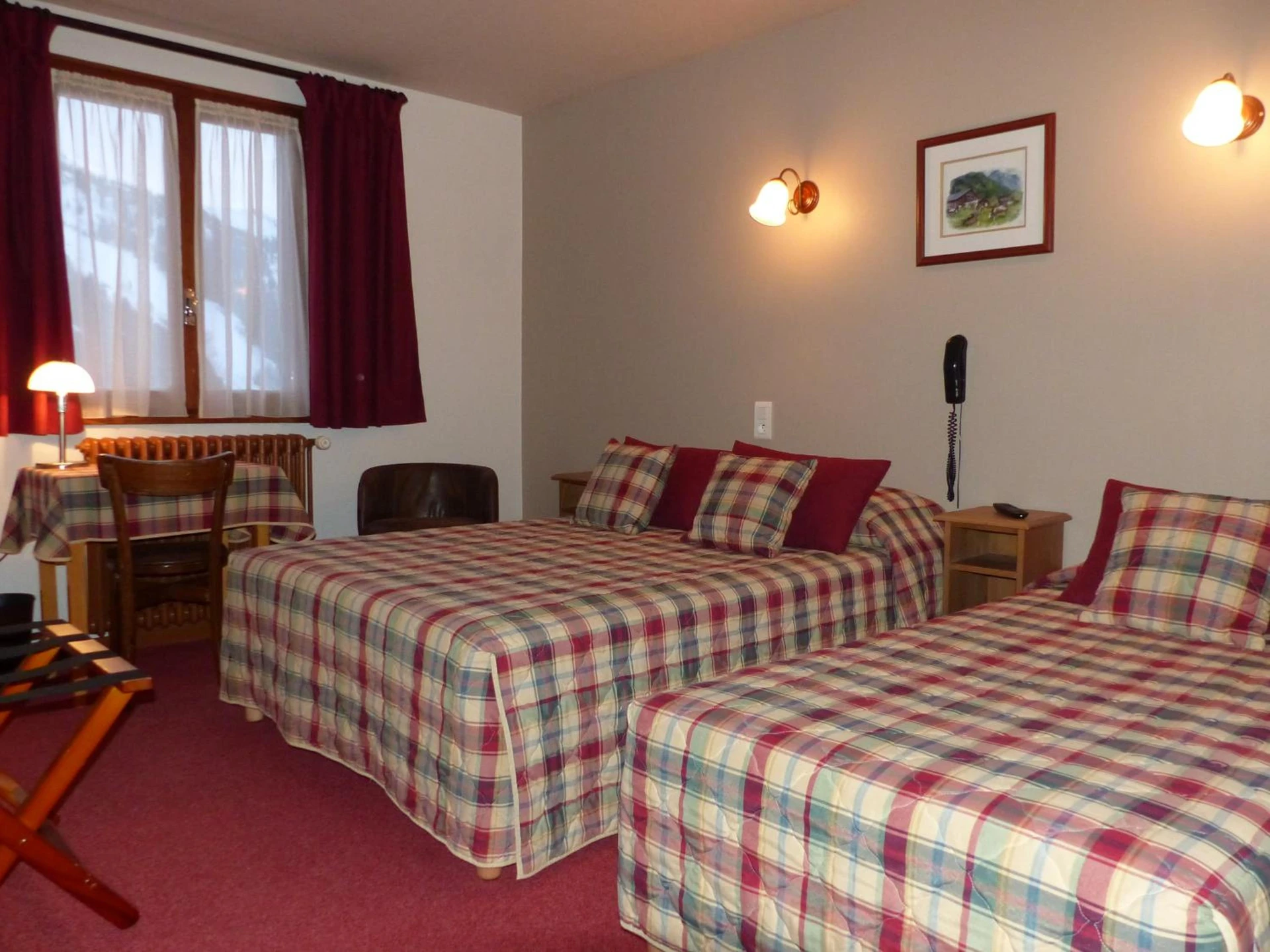 Chambre disponible pour un séminaire d'entreprise à Hôtel Bellachat - La Clusaz