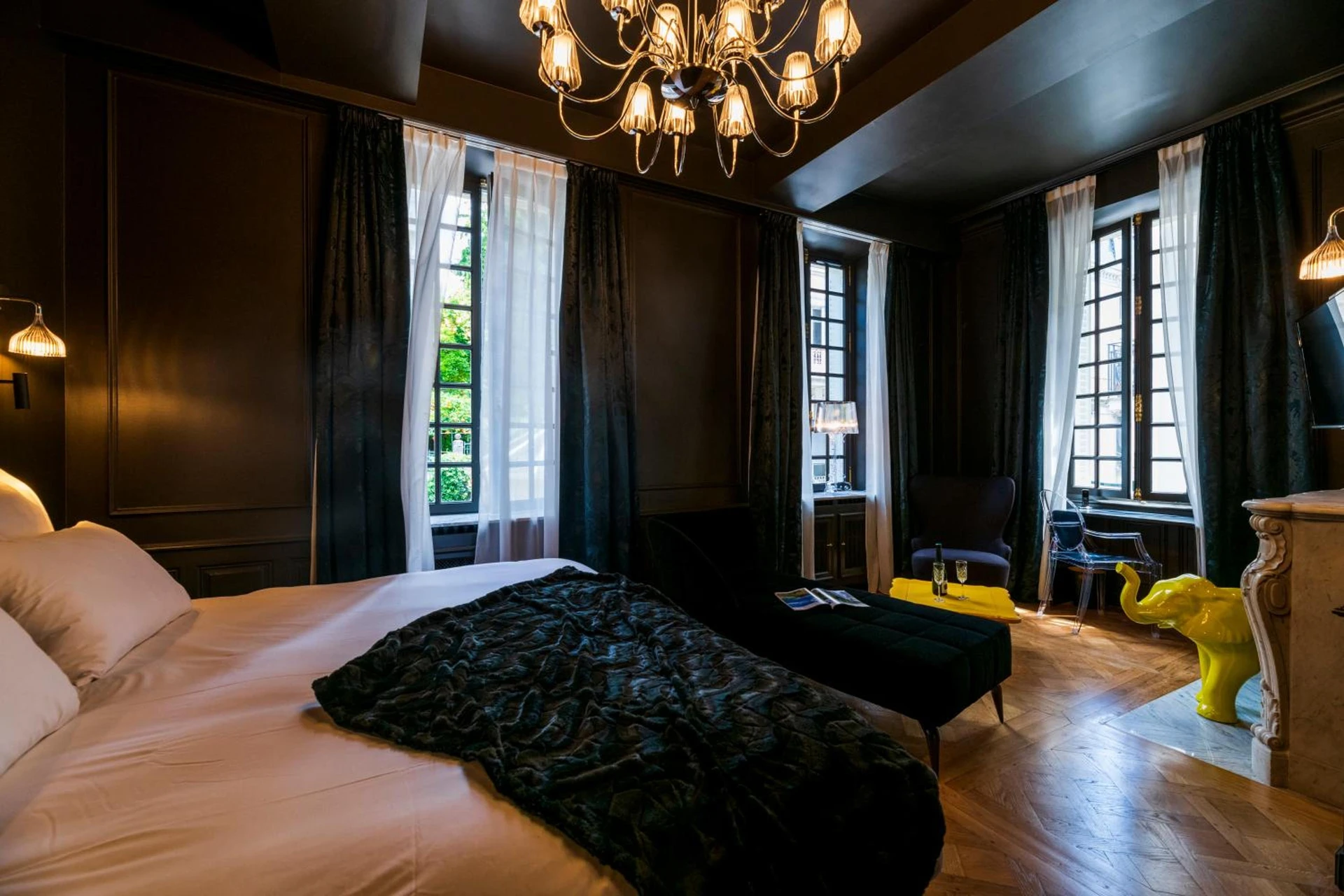 Magnifique chambre pour un séminaire d'entreprise à Belle Epoque - Aix-les-Bains