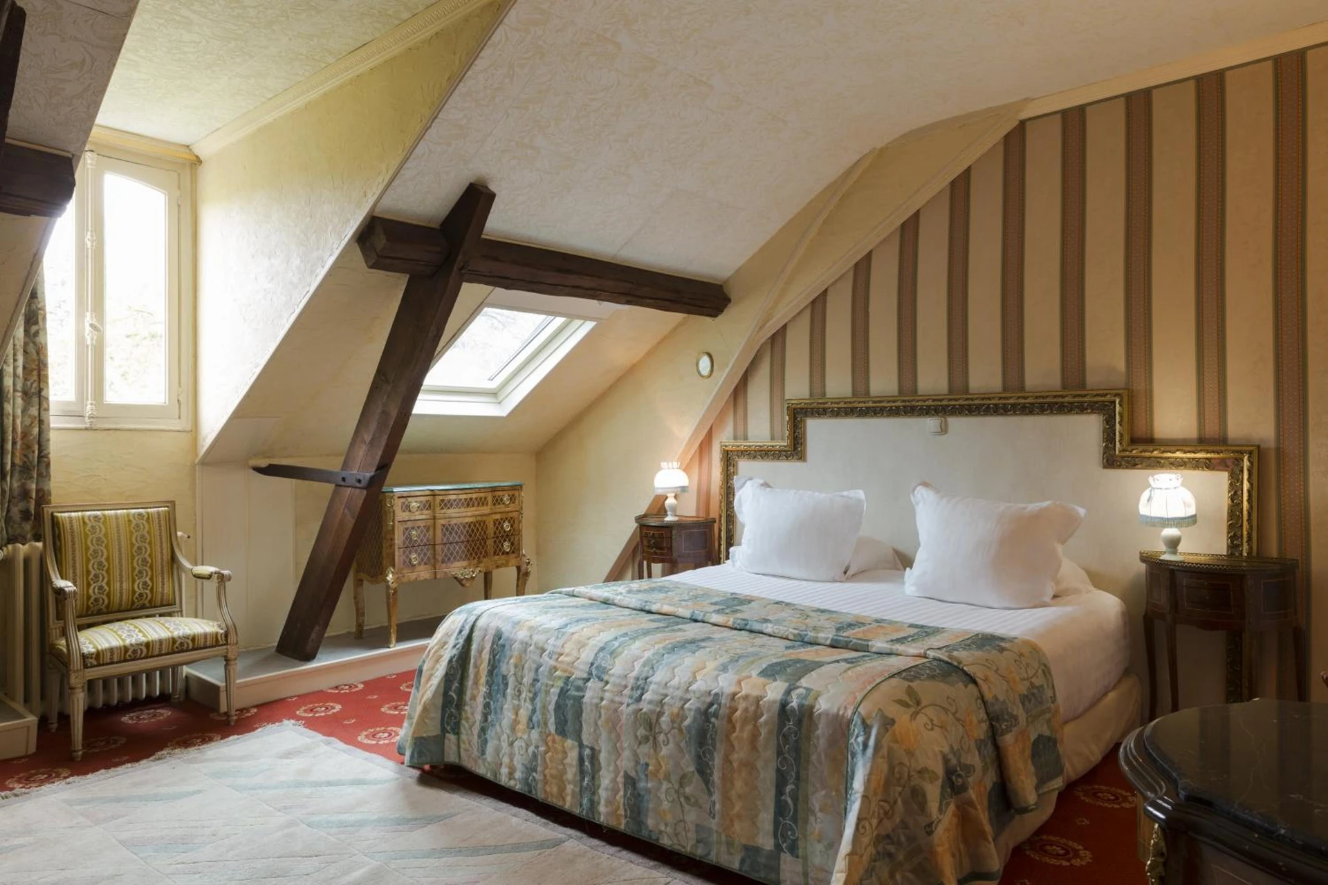 Chambre disponible pour un séminaire d'entreprise à Belle Isle Sur Risle - Chateau Hotel & Spa - Le Tronchet