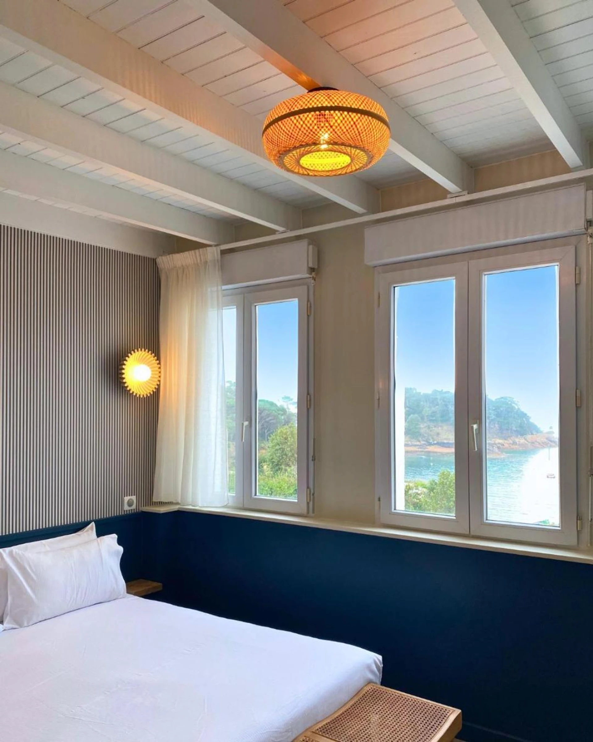 Chambre disponible pour un séminaire d'entreprise à Hôtel BelleVue - Île-de-Bréhat