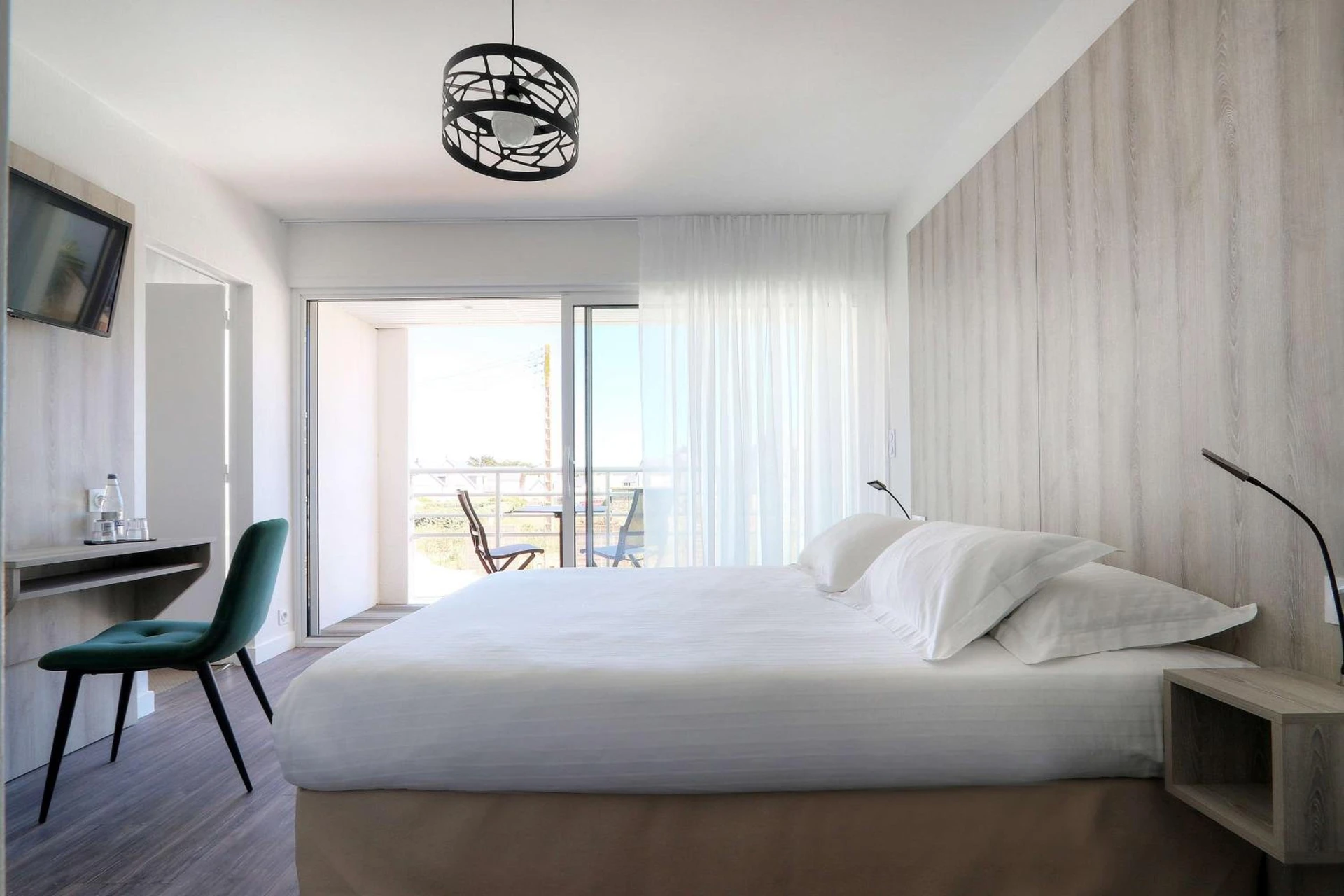 Chambre disponible pour un séminaire d'entreprise à Best Western Hôtel Le Bellevue Quiberon - Quiberon