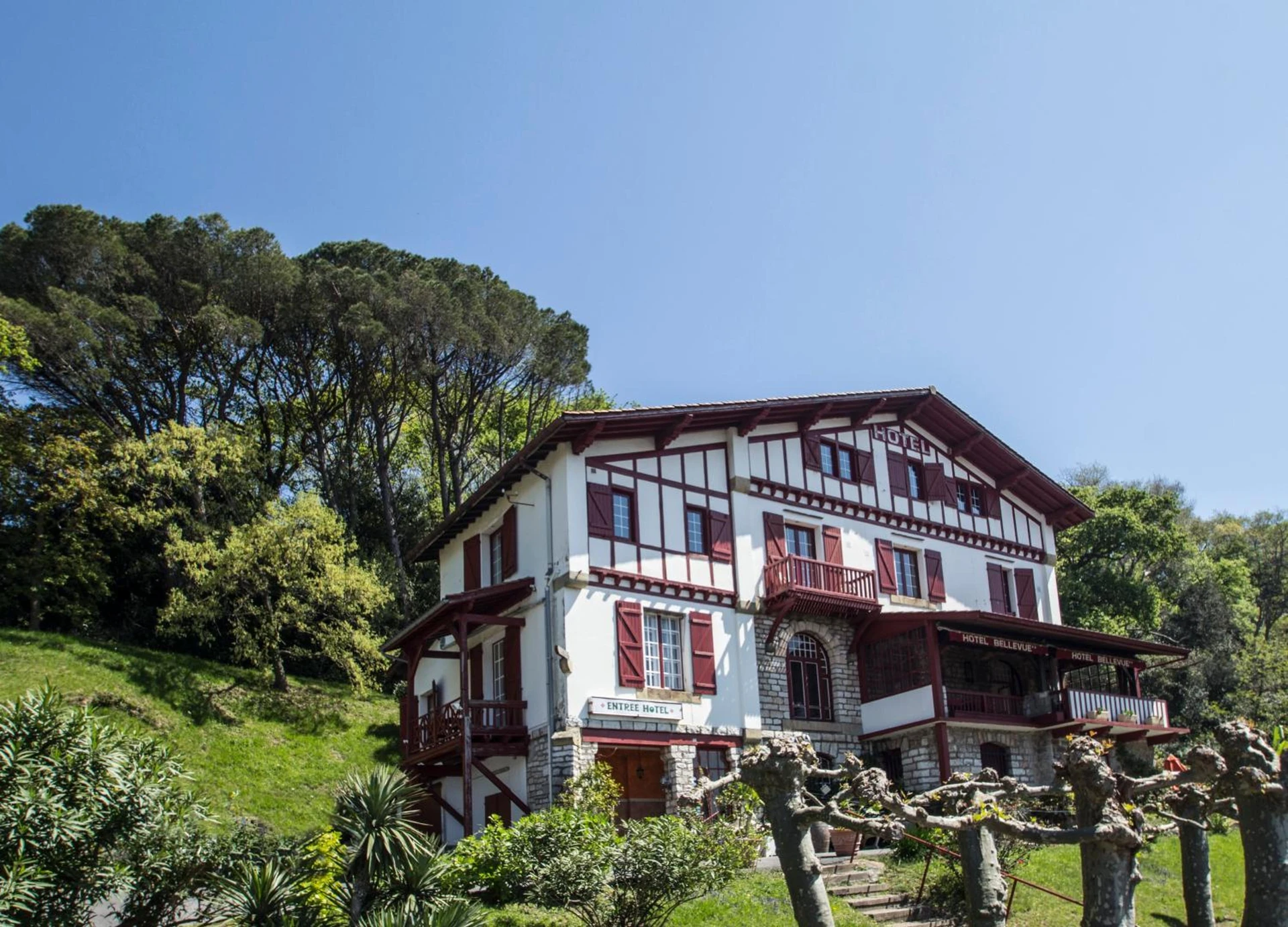 Chambre à Hotel Bellevue - Organiser un séminaire d'entreprise à Hendaye