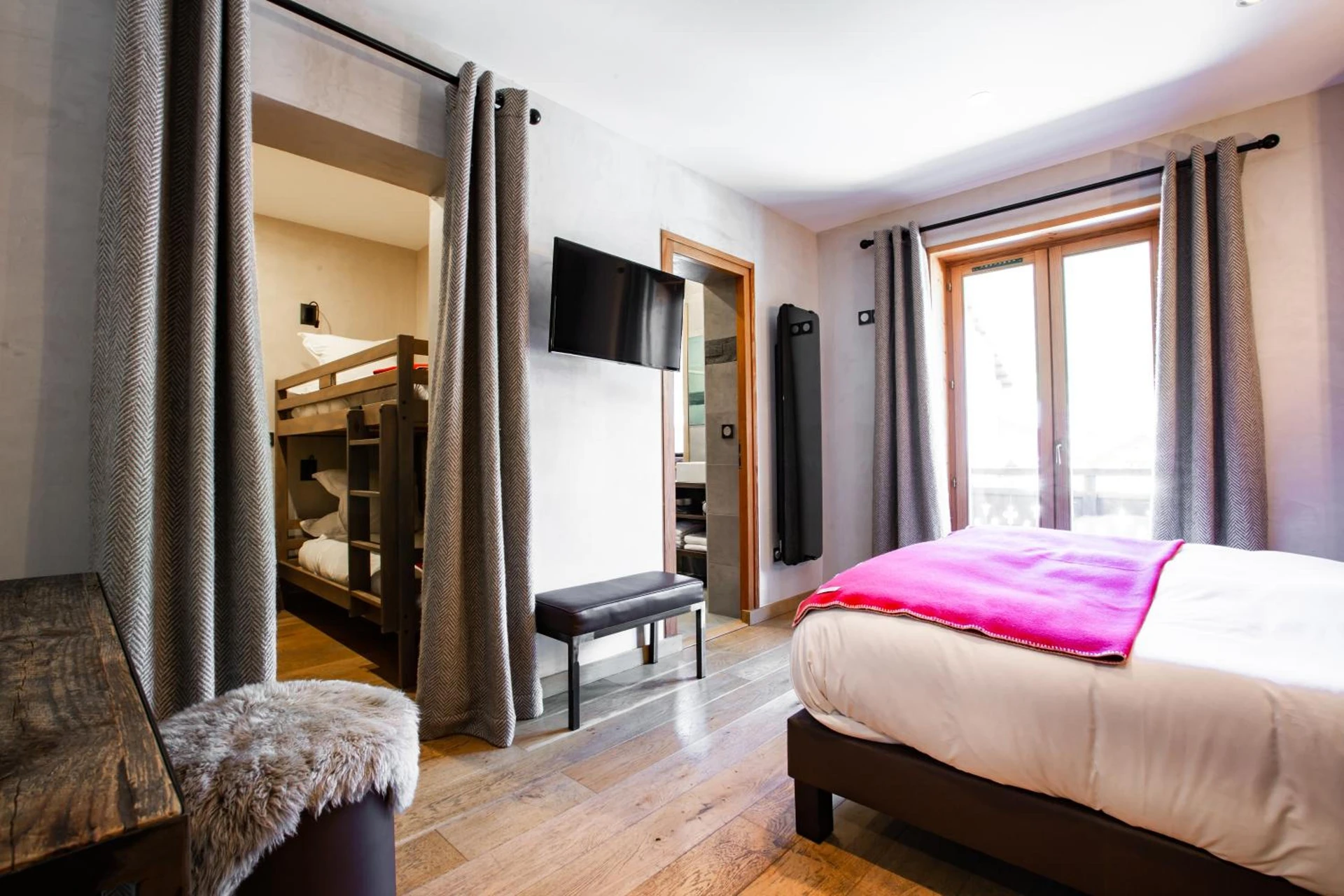 Chambre disponible pour un séminaire d'entreprise à Bellevue - Les Gets