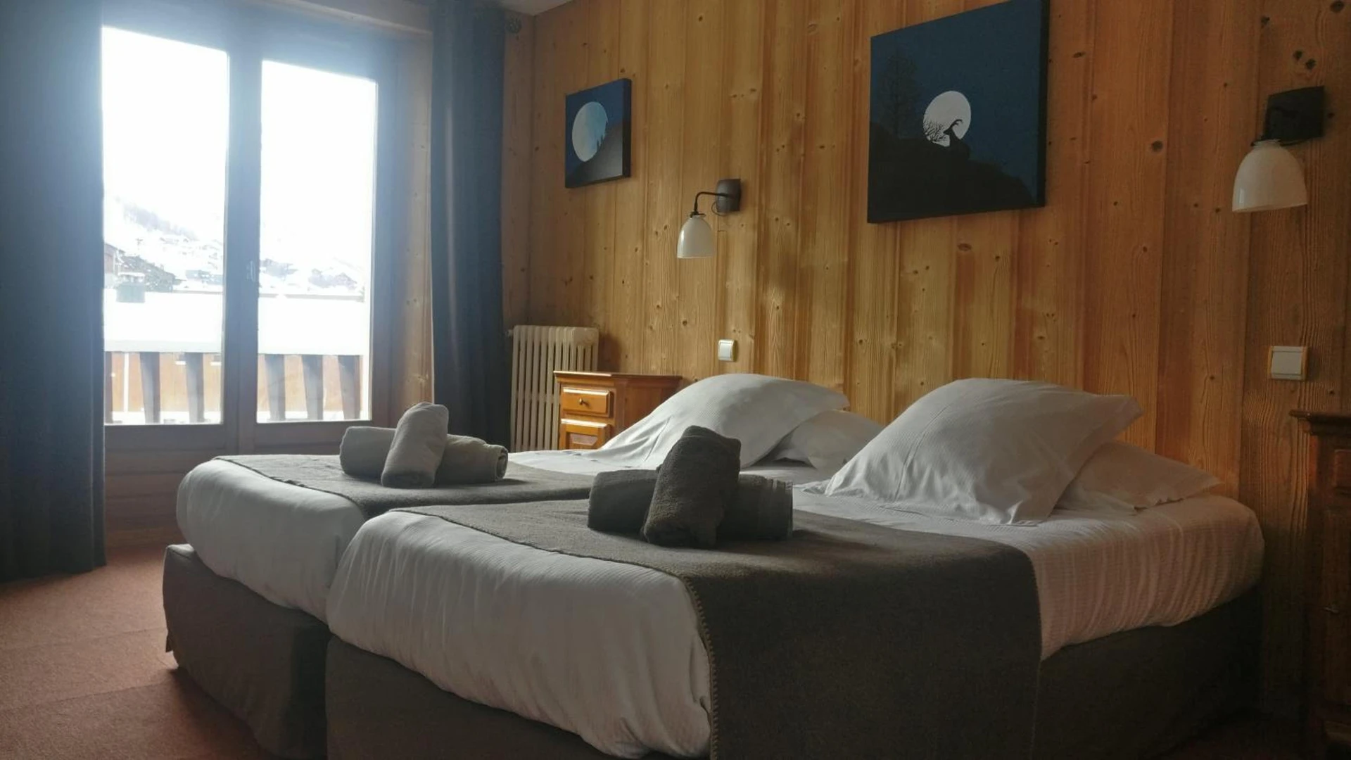 Chambre disponible pour un séminaire d'entreprise à Hôtel Bellier - Val dʼIsère