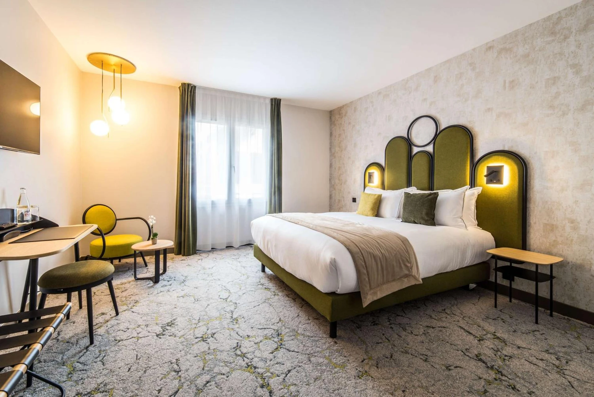 Chambre disponible pour un séminaire d'entreprise à Best Western Le Relais du Vigneron - Vertus