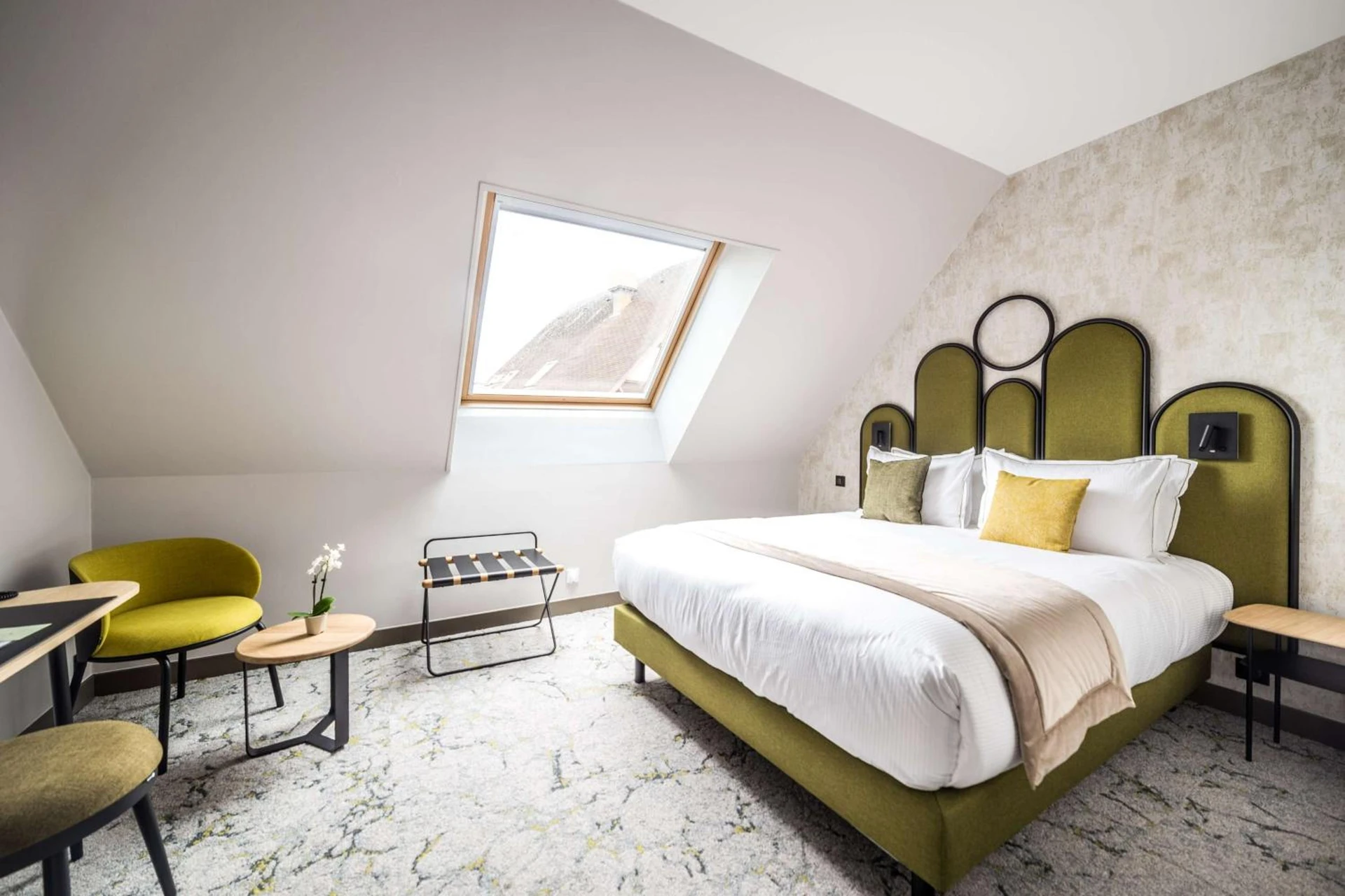 Chambre disponible pour un séminaire d'entreprise à Best Western Le Relais du Vigneron - Vertus