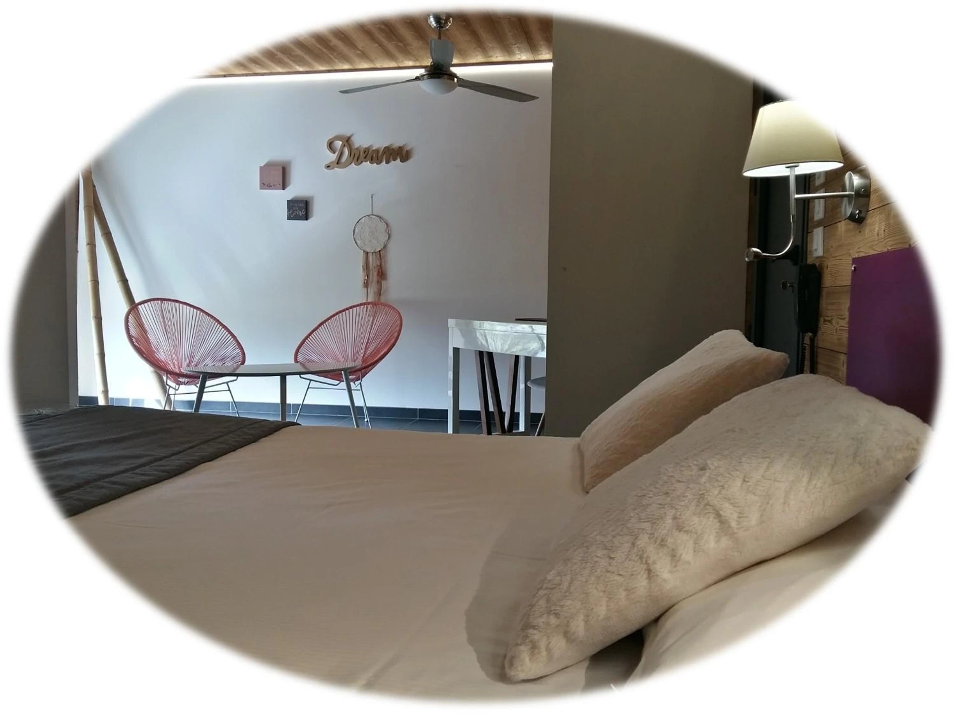 Chambre disponible pour un séminaire d'entreprise à Bio-Motel - Lyon