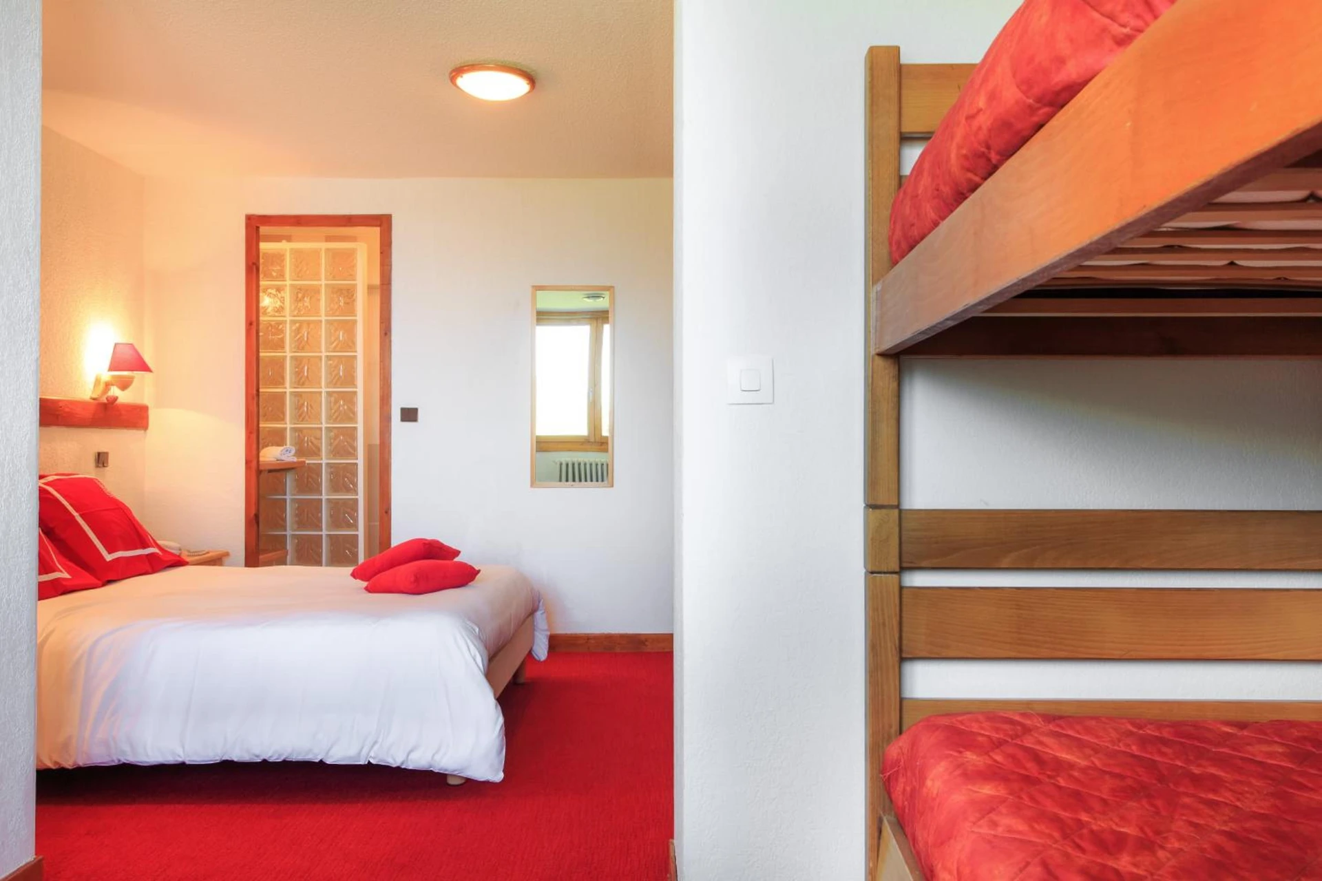 Magnifique chambre pour un séminaire d'entreprise à Hotel Club Blanche Neige - Courchevel