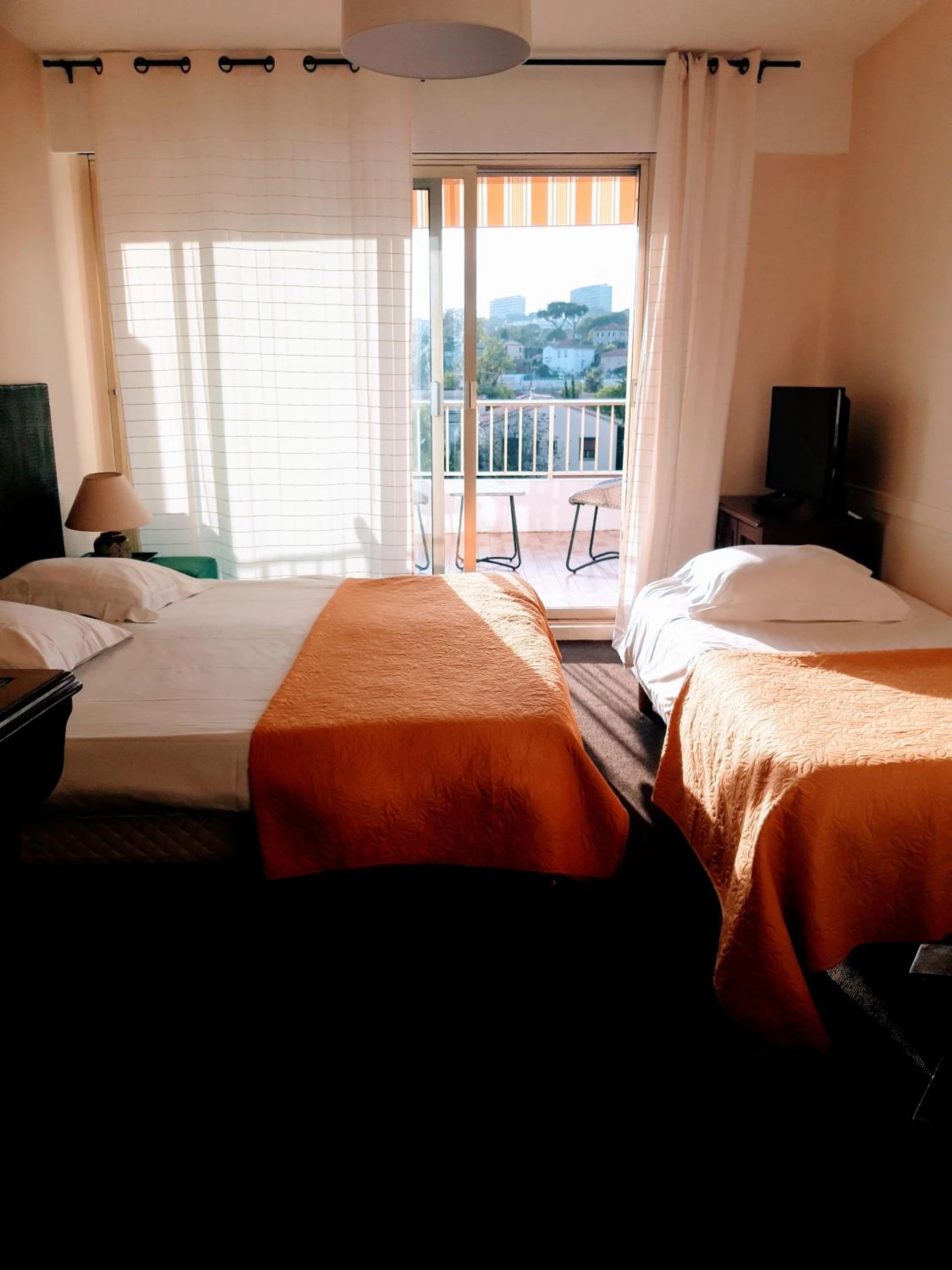 Chambre disponible pour un séminaire d'entreprise à Hôtel Restaurant Brasilia - Cagnes-sur-Mer