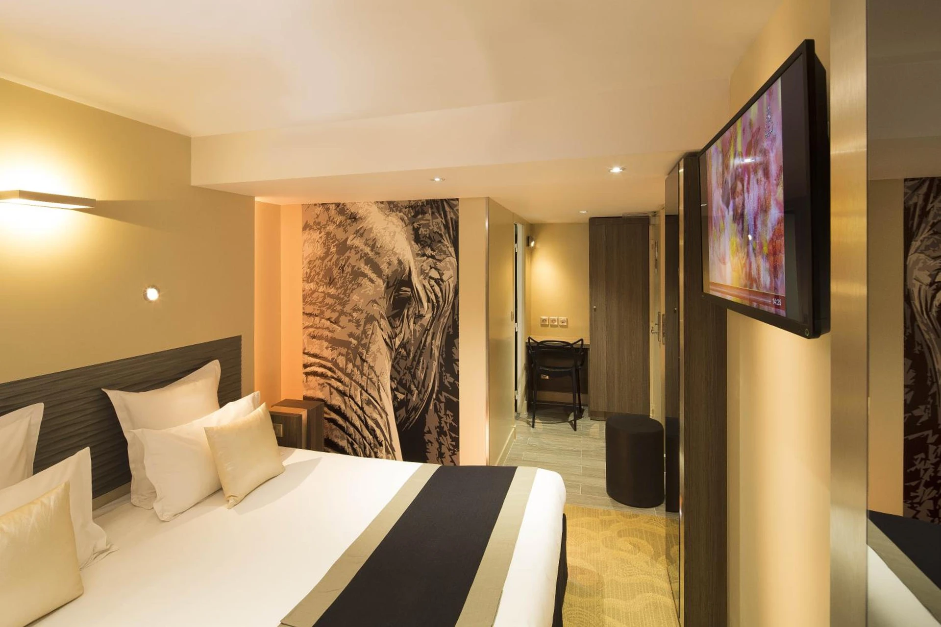 Chambre disponible pour un séminaire d'entreprise à Hôtel Brésil Opéra SPA - Paris