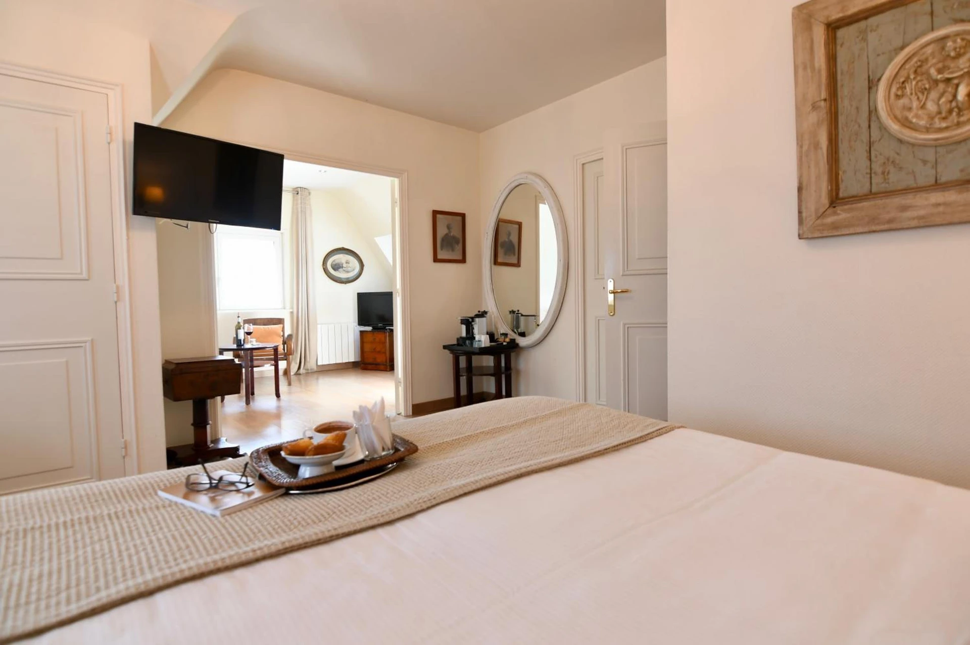 Magnifique chambre pour un séminaire d'entreprise à Relais & Châteaux Le Brittany & Spa - Roscoff