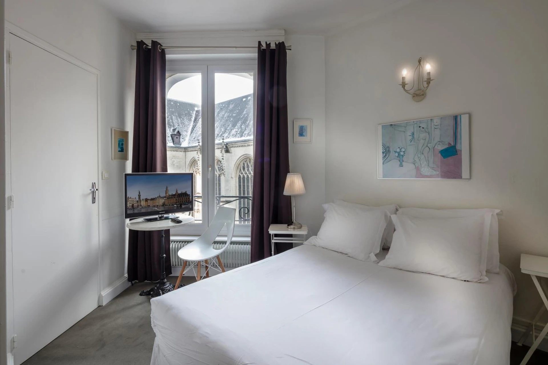Chambre disponible pour un séminaire d'entreprise à Brueghel - Lille
