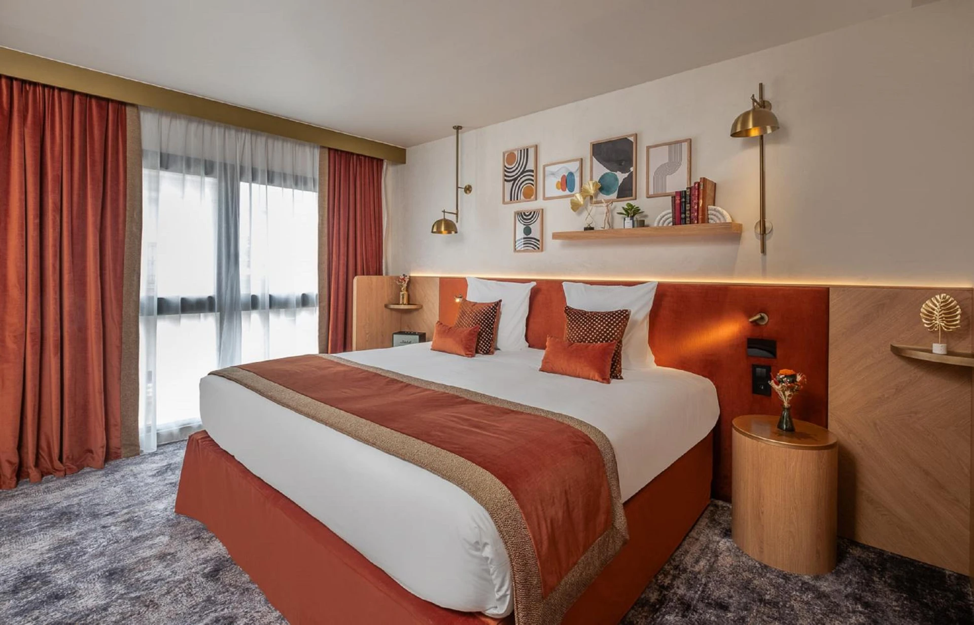 Chambre à Hôtel Burdigala by Inwood Hotels - Organiser un séminaire d'entreprise à Bordeaux