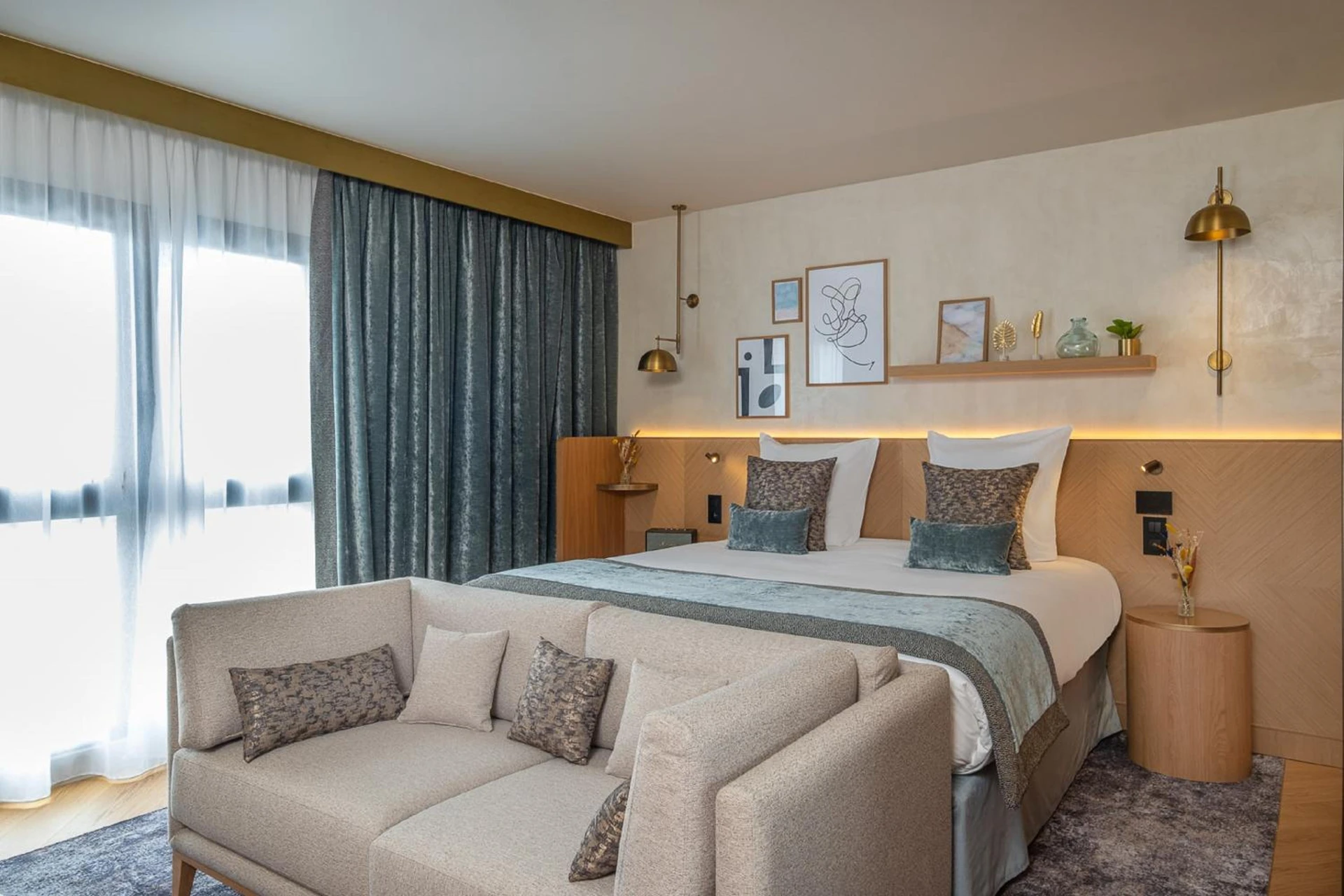 Chambre disponible pour un séminaire d'entreprise à Hôtel Burdigala by Inwood Hotels - Bordeaux