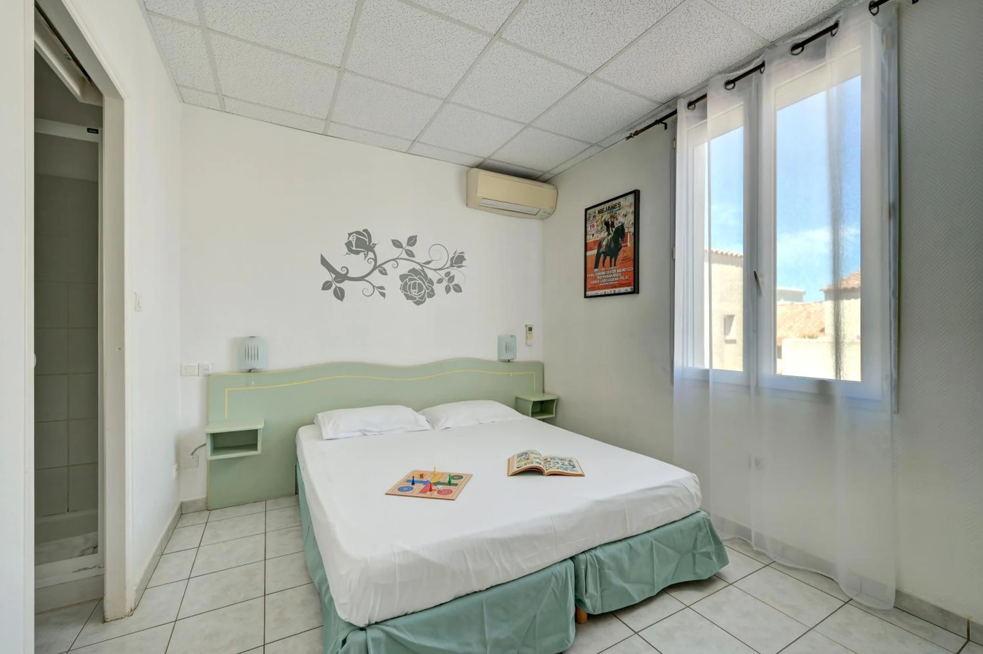 Chambre disponible pour un séminaire d'entreprise à Hotel Camille - Les Saintes-Maries-de-la-Mer