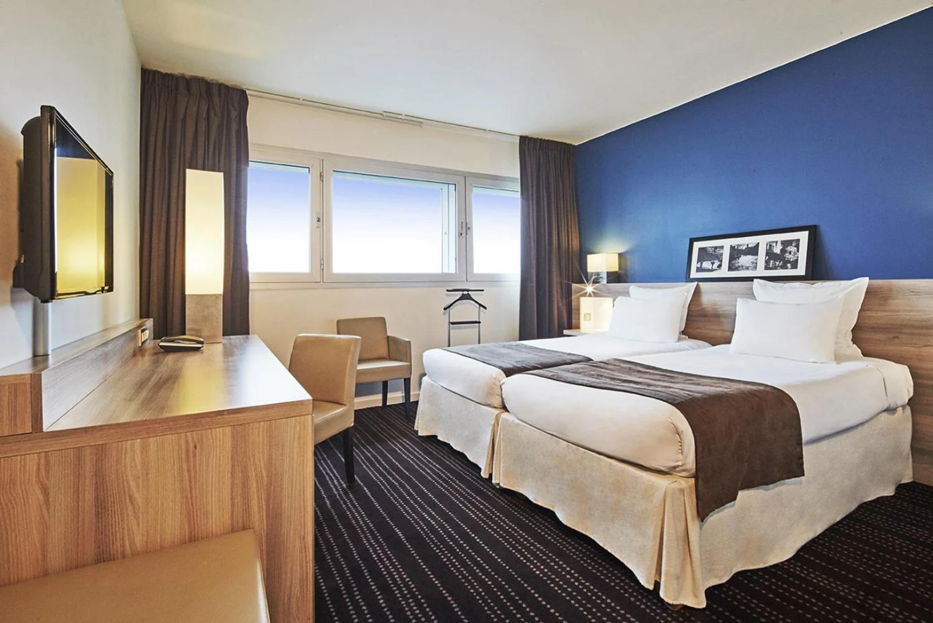 Magnifique chambre pour un séminaire d'entreprise à Campanile Le Bourget – Airport - Varennes-Vauzelles