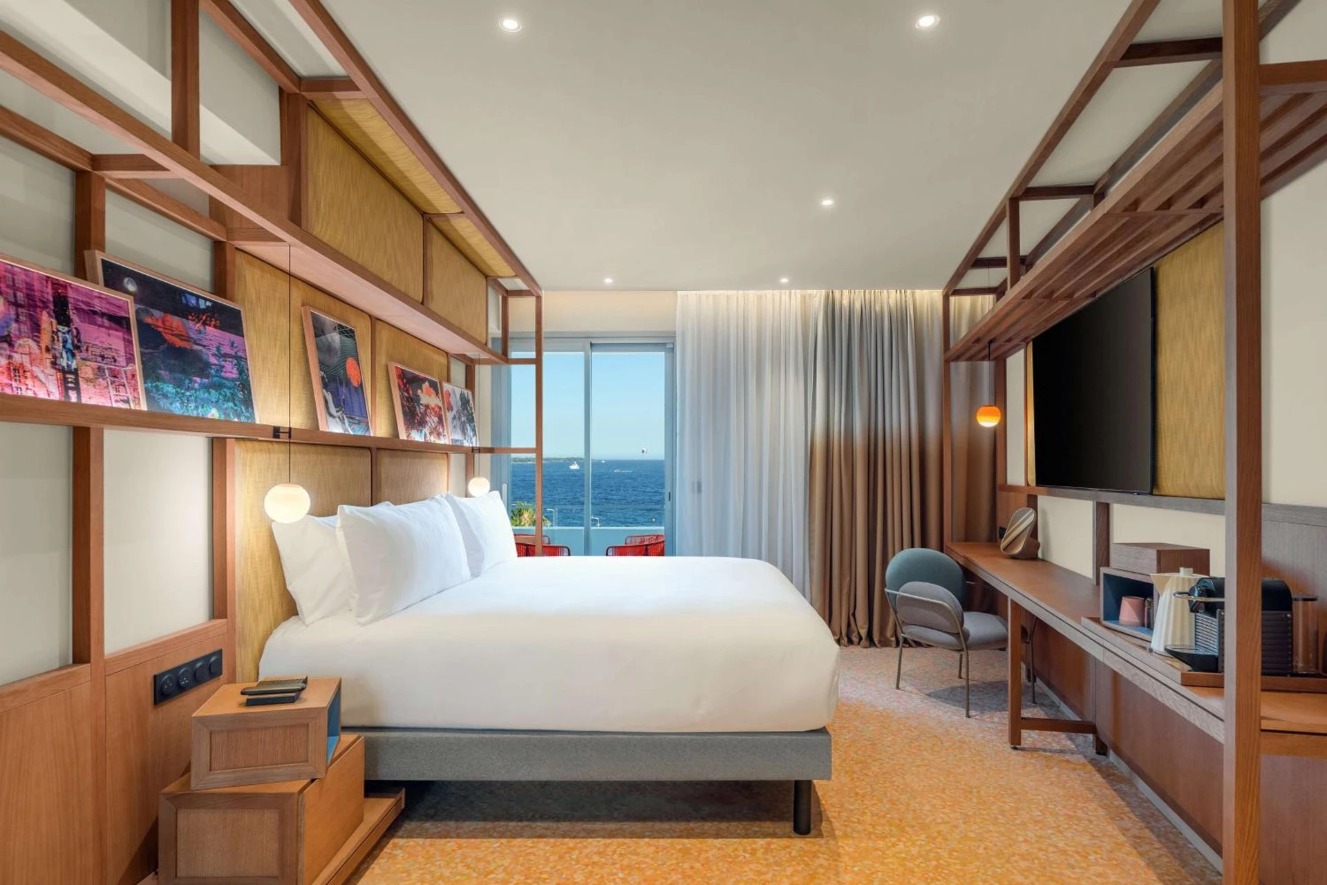 Chambre disponible pour un séminaire d'entreprise à Canopy by Hilton Cannes - Cannes