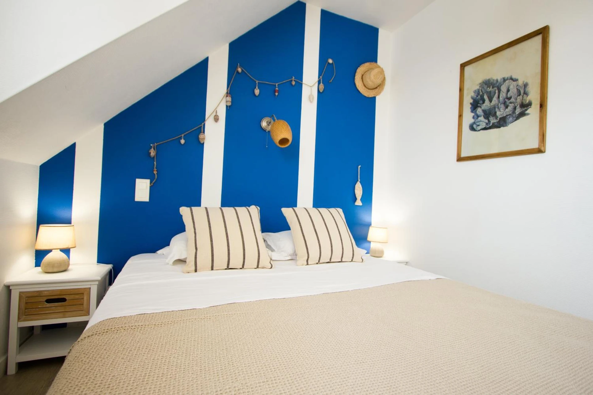 Chambre disponible pour un séminaire d'entreprise à Casa Cosy Le Pouliguen - Le Pouliguen