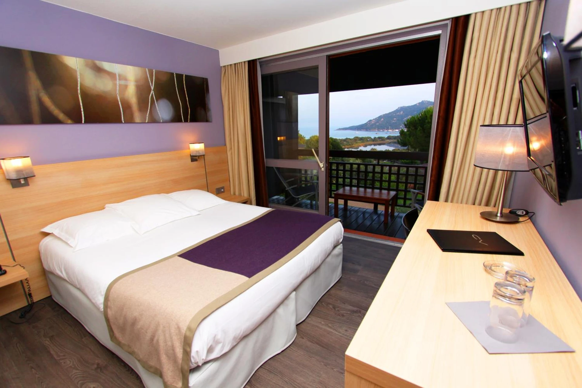 Ambiance de travail pour séminaire d'entreprise à Hôtel Castell'Verde - Porto-Vecchio