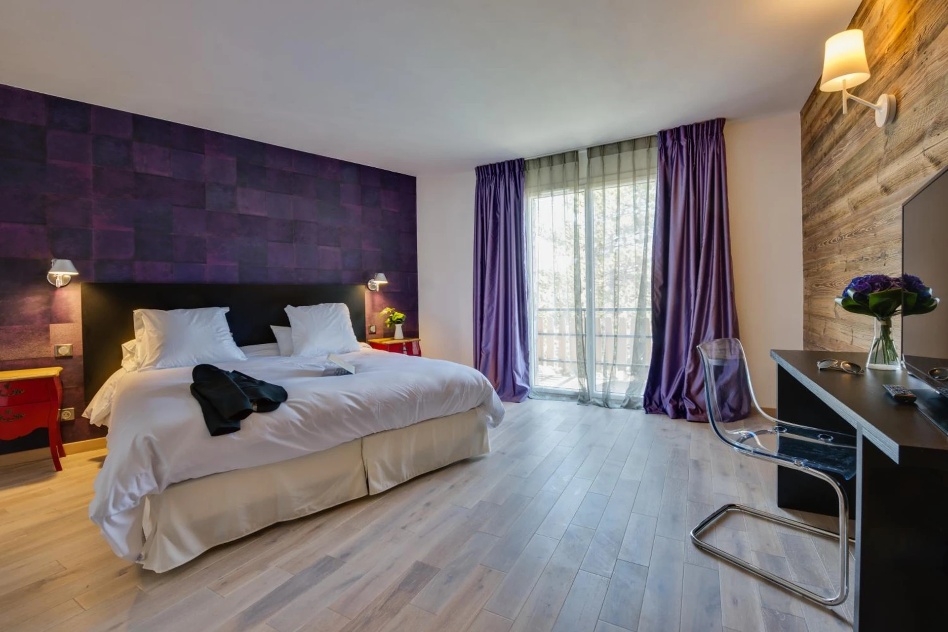 Chambre disponible pour un séminaire d'entreprise à Hôtel Catalpa - Annecy