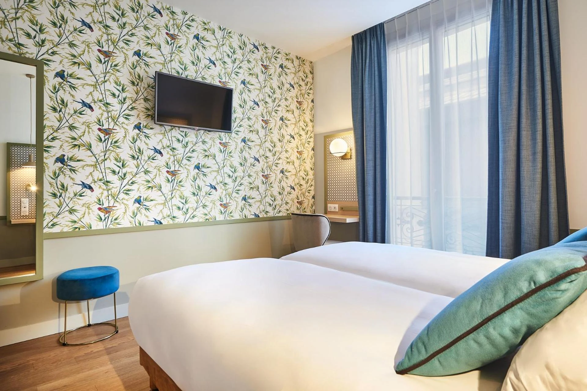 Ambiance de travail pour séminaire d'entreprise à Hotel Cervantes by Happyculture - Paris