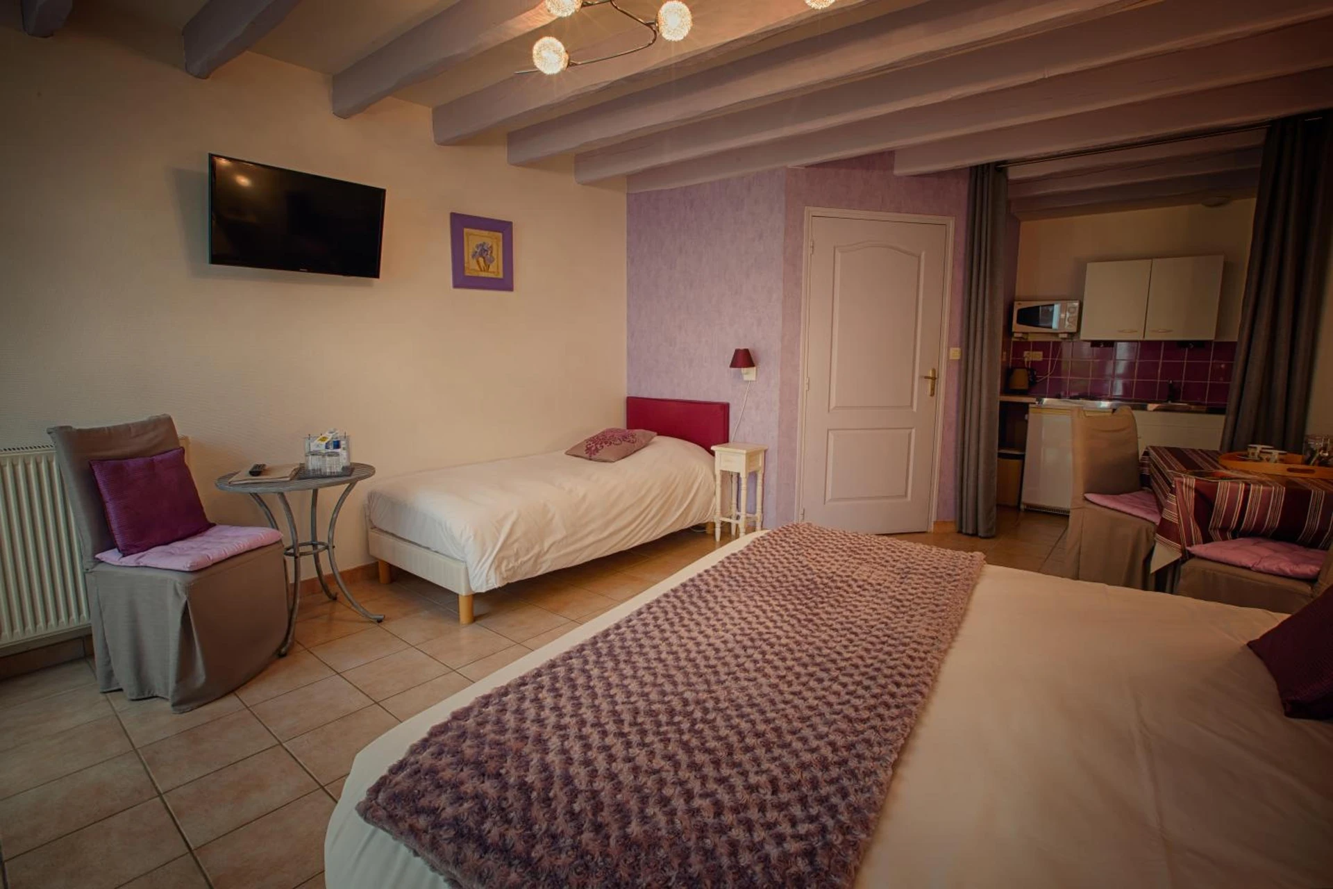Chambre disponible pour un séminaire d'entreprise à Hôtel & Spa Chai De La Paleine - Le Puy-Notre-Dame