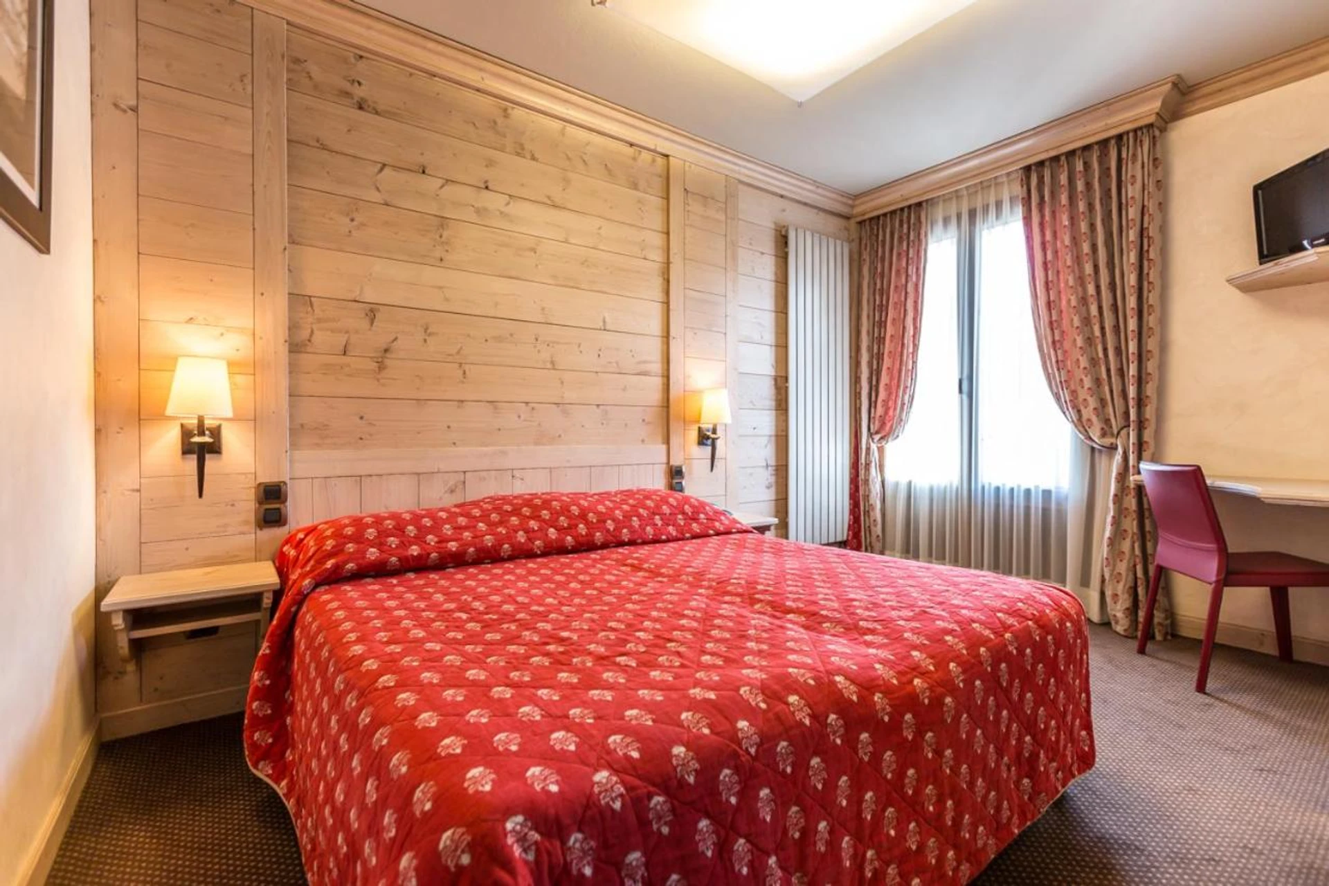 Chambre disponible pour un séminaire d'entreprise à Hôtel Champs Fleuris Morzine - Morzine