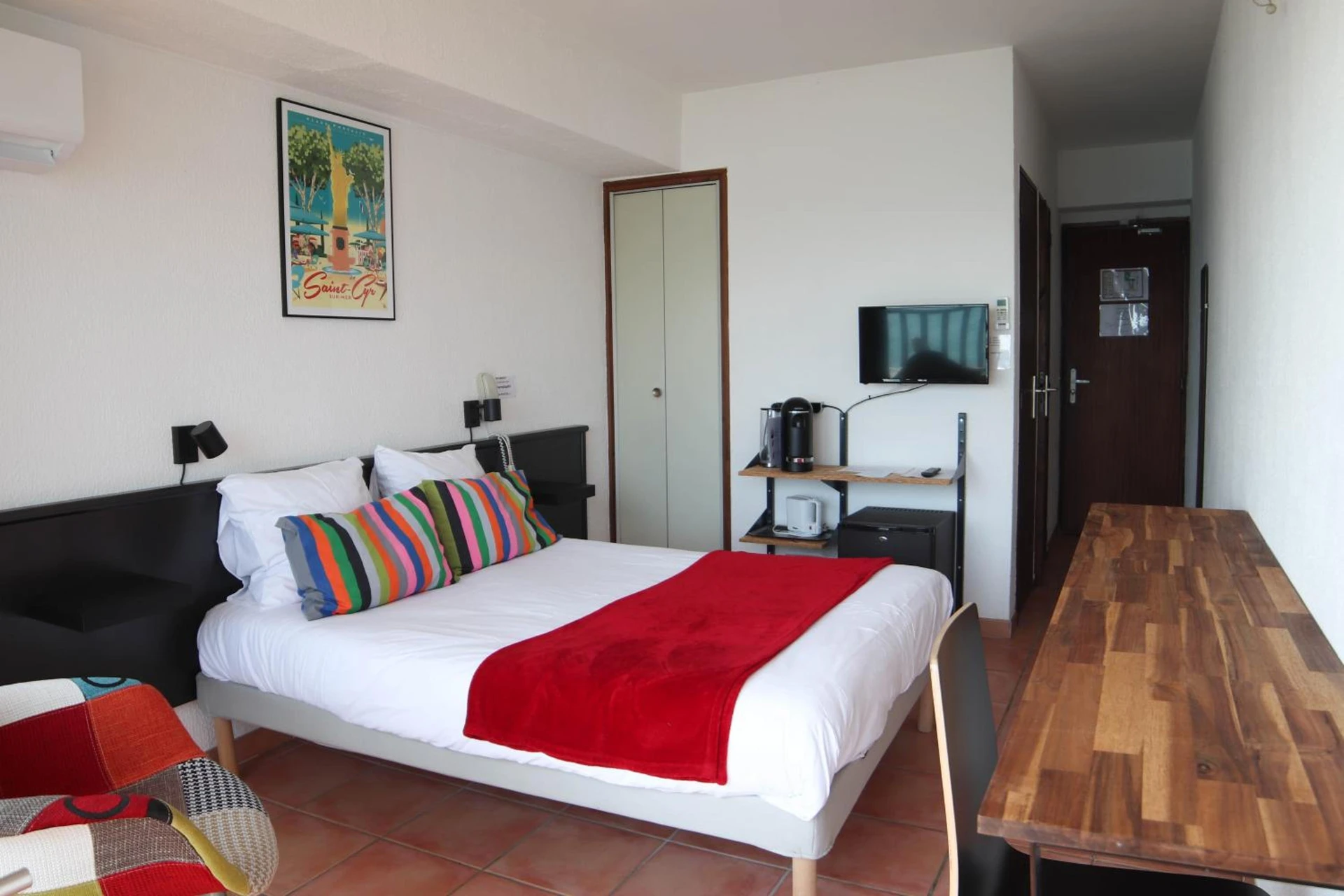 Chambre disponible pour un séminaire d'entreprise à Hotel Chanteplage - Saint-Cyr-sur-Mer