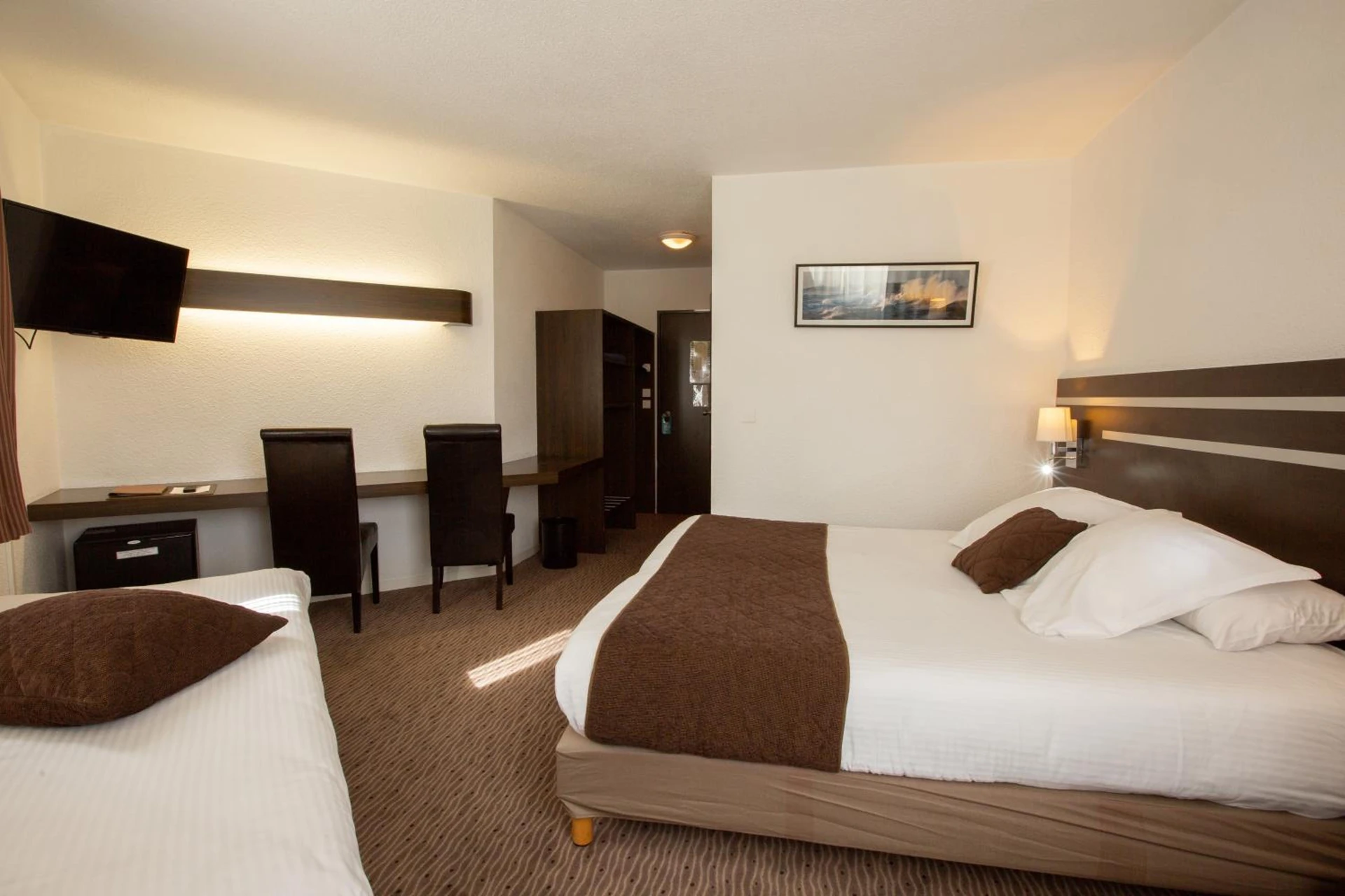 Chambre disponible pour un séminaire d'entreprise à Hotel Chantereyne - Cherbourg-en-Cotentin