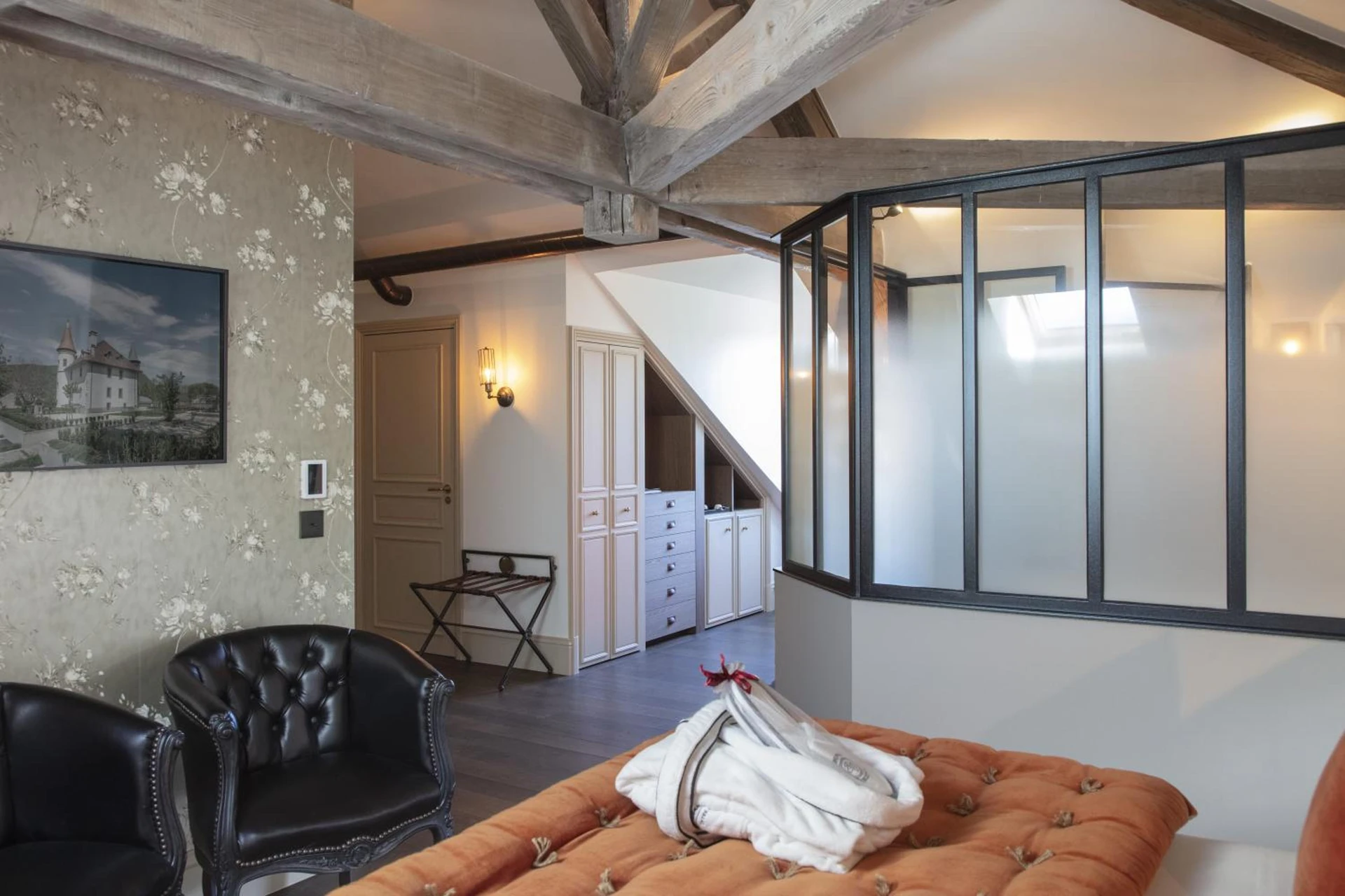 Chambre disponible pour un séminaire d'entreprise à Château Brachet - Grésy-sur-Aix