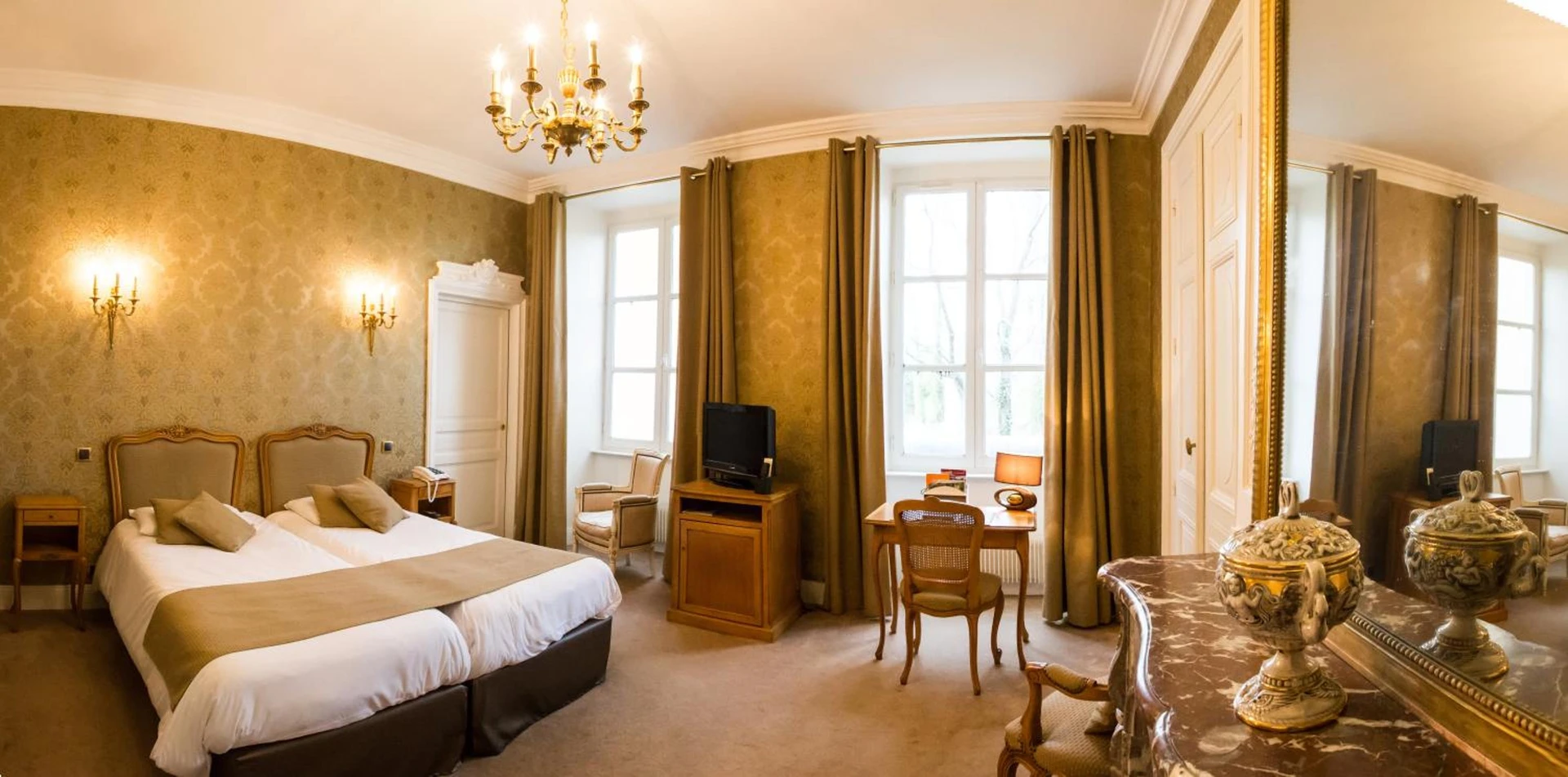 Magnifique chambre pour un séminaire d'entreprise à Château de Bellefontaine - Teritoria - Bayeux