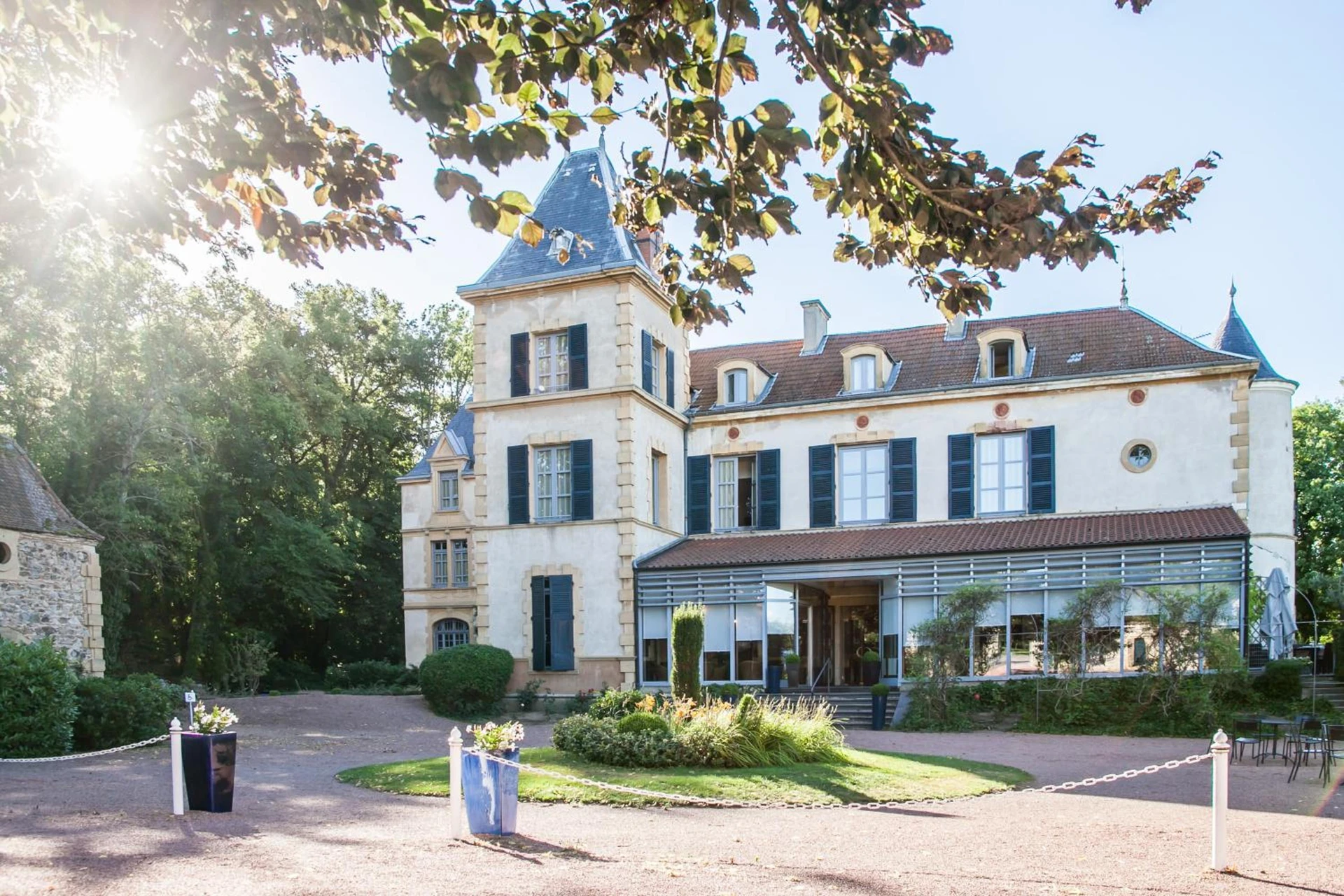Organiser un séminaire d'entreprise : Château de Champlong Table Hôtel **** Golf & Spa à villerest
