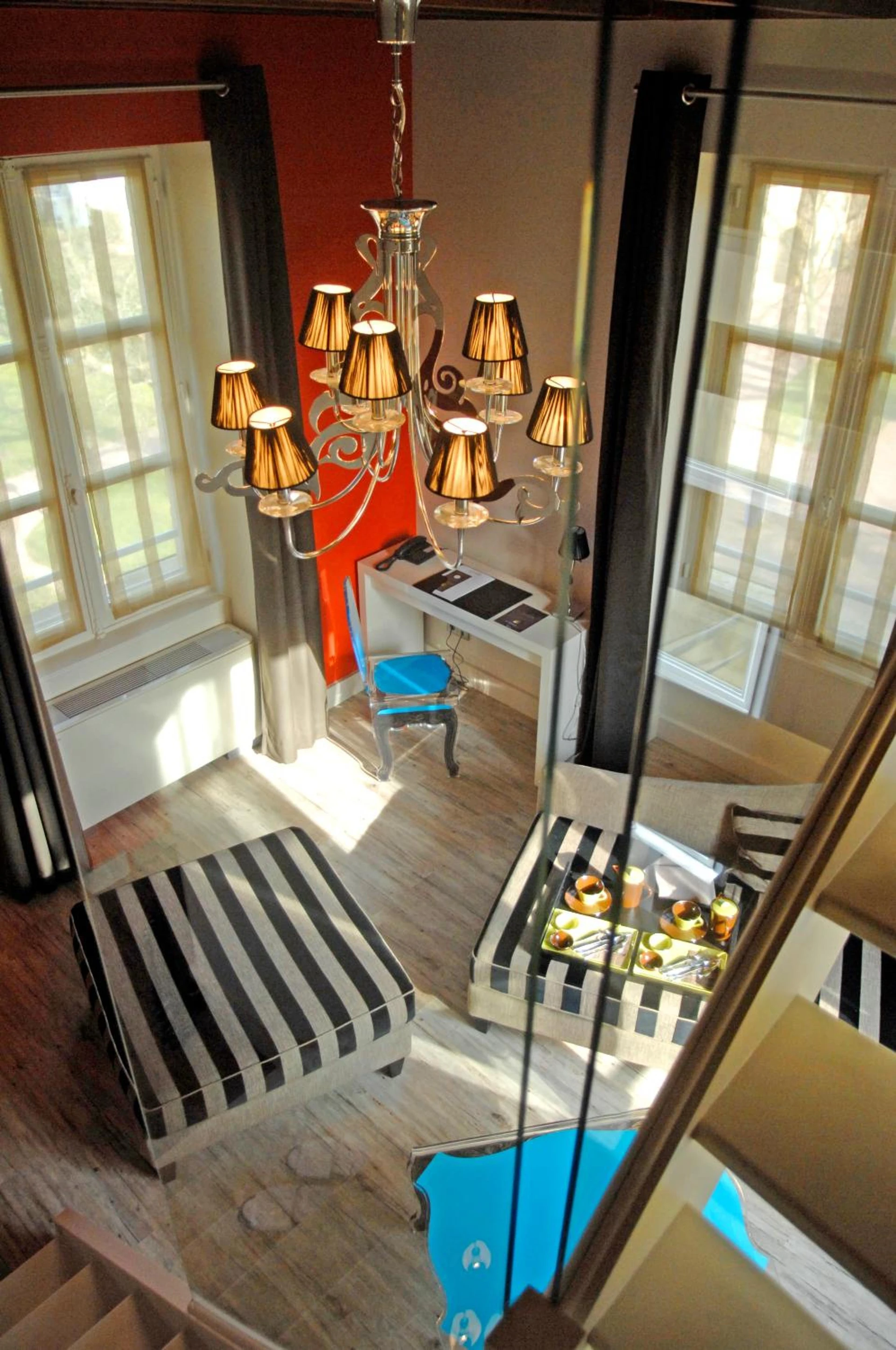 Magnifique chambre pour un séminaire d'entreprise à Château de Champlong Table Hôtel **** Golf & Spa - Villerest