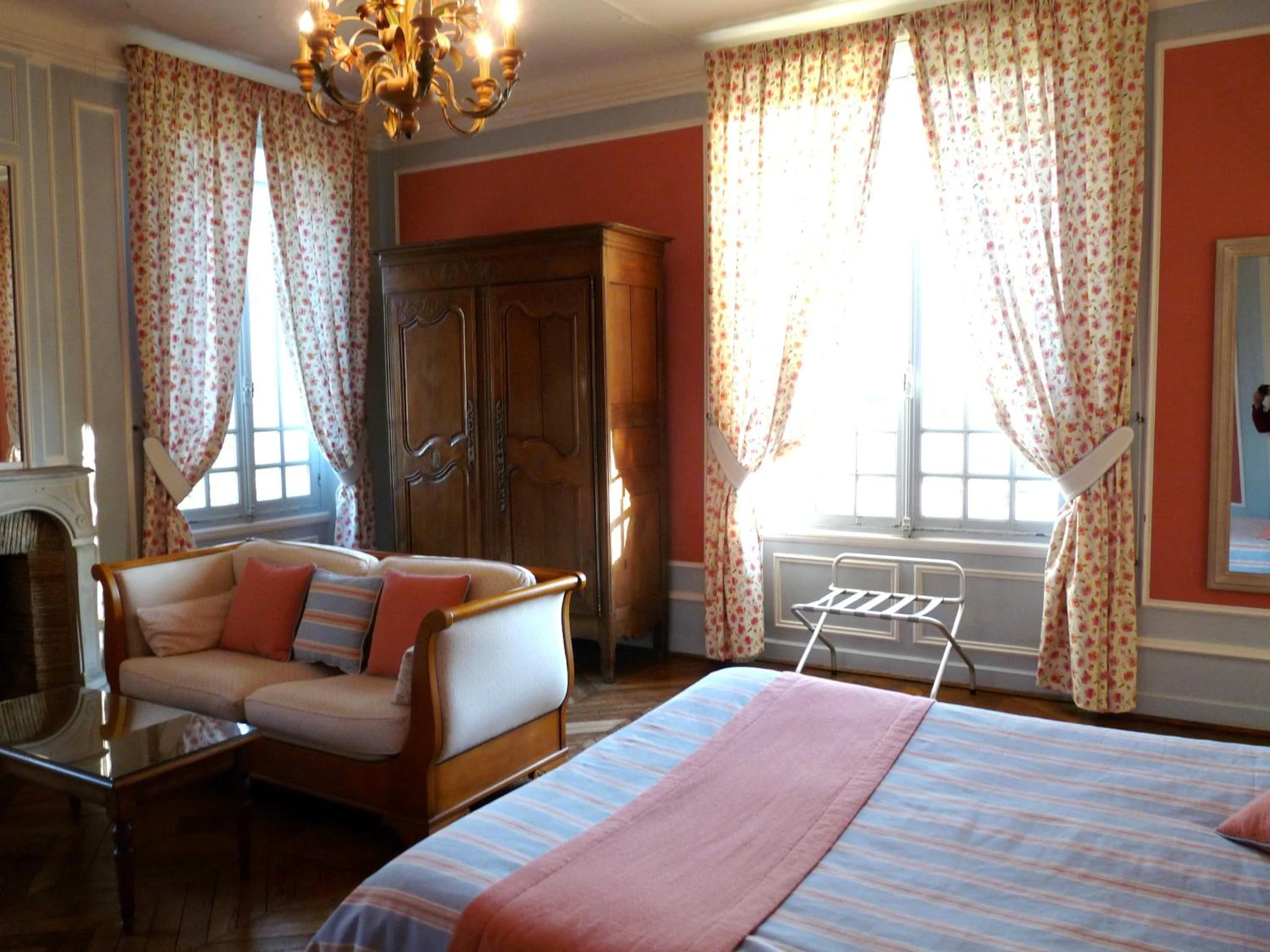 Chambre disponible pour un séminaire d'entreprise à Château de la Râpée Hôtel restaurant - Bazincourt-sur-Epte