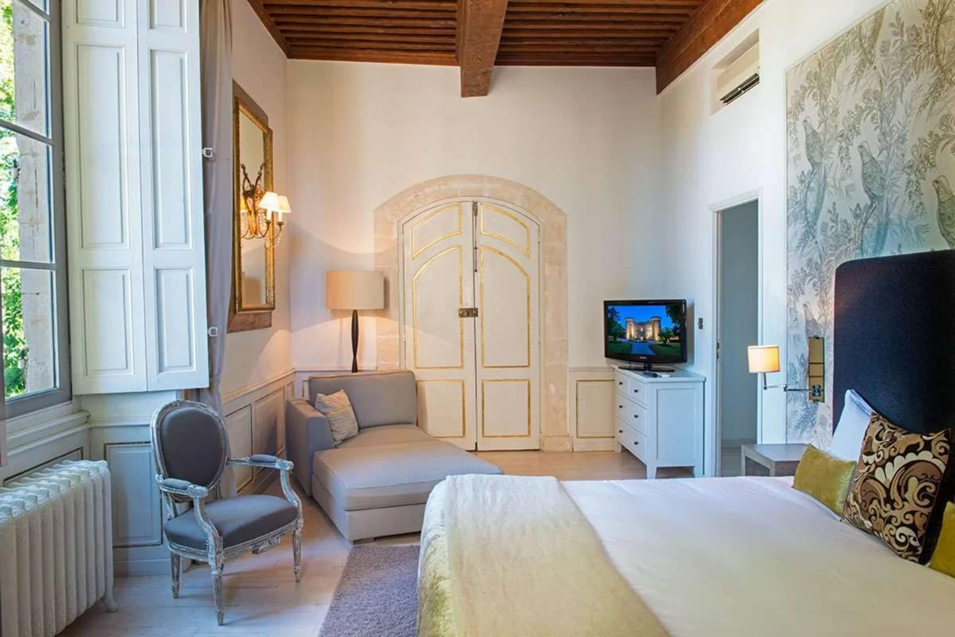 Chambre disponible pour un séminaire d'entreprise à Château De Massillan - Uchaux