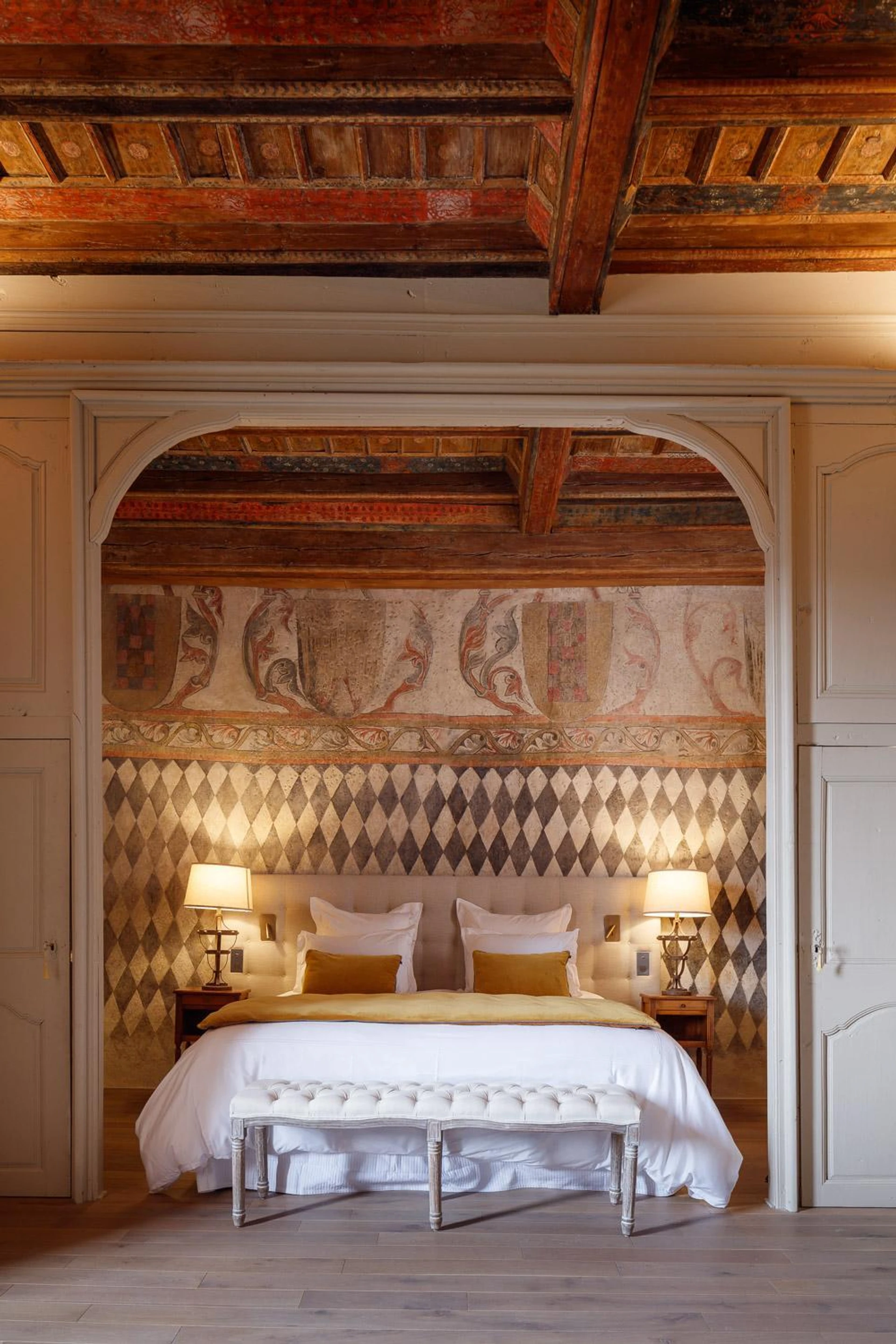Chambre disponible pour un séminaire d'entreprise à Château de Saint Vidal - Saint-Vidal