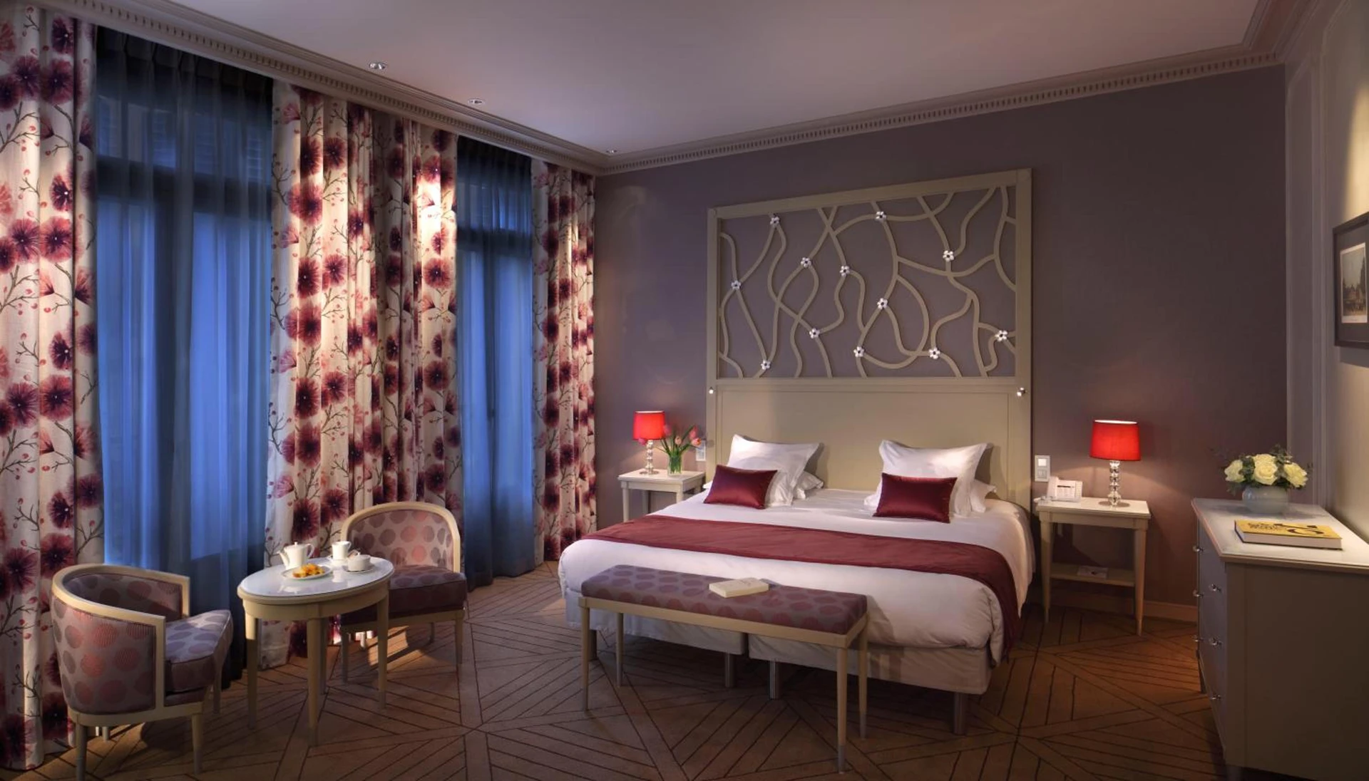 Magnifique chambre pour un séminaire d'entreprise à Hôtel Château Frontenac - Paris