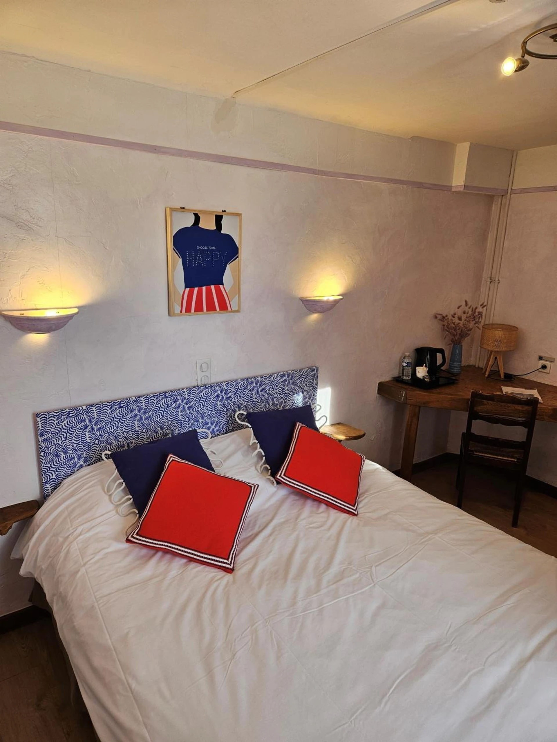 Magnifique chambre pour un séminaire d'entreprise à Logis Hôtel restaurant Chez Jeannette - Fixin