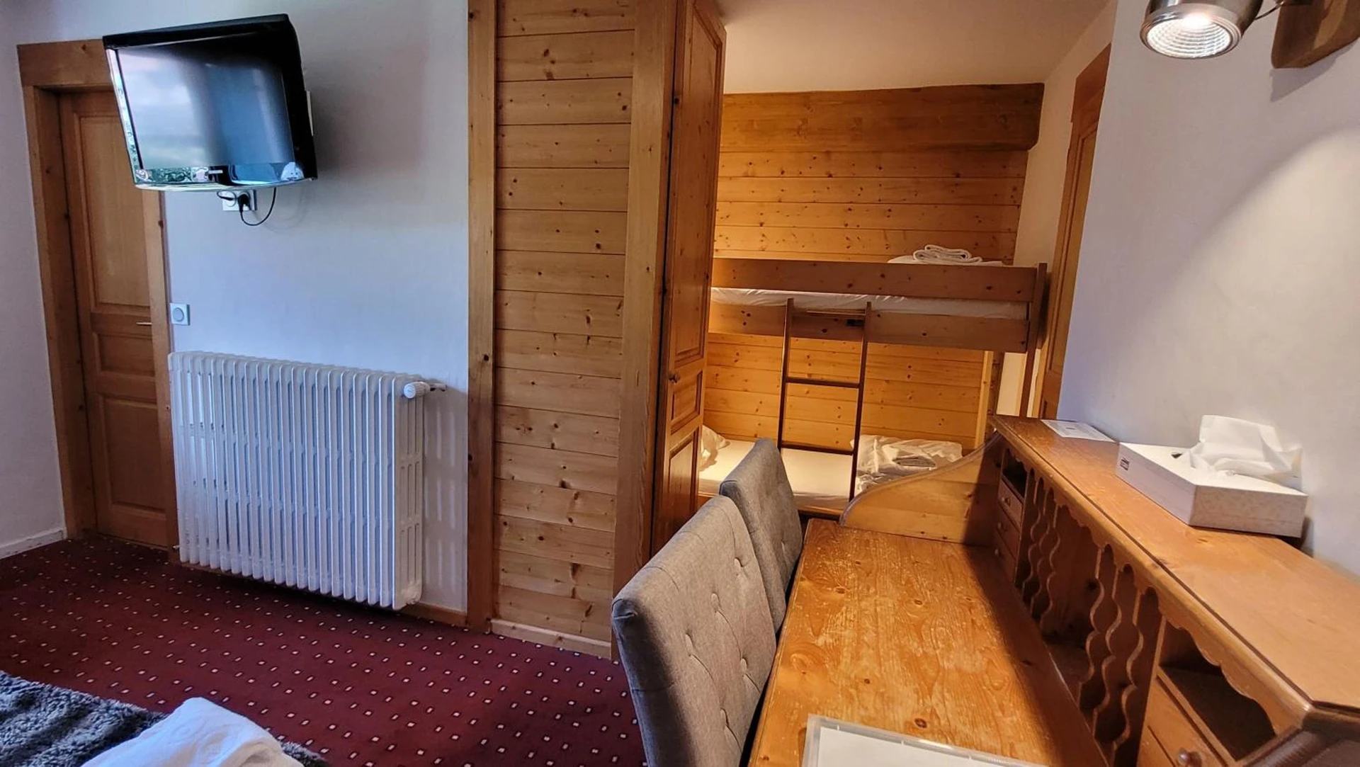 Chambre disponible pour un séminaire d'entreprise à Hotel Christiania - La Clusaz