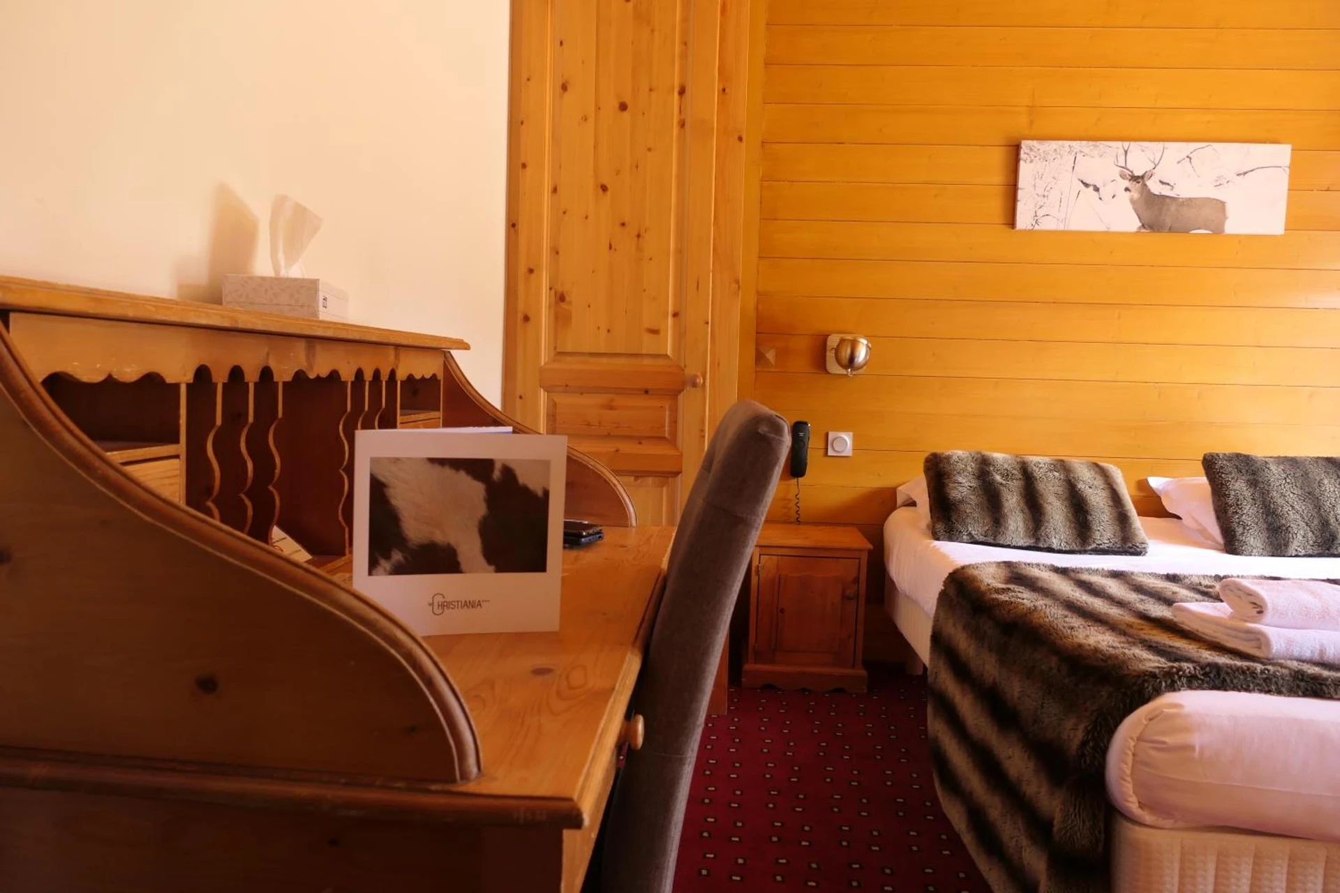 Chambre disponible pour un séminaire d'entreprise à Hotel Christiania - La Clusaz
