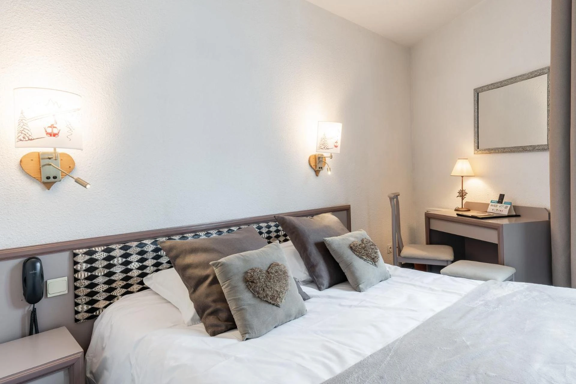 Chambre disponible pour un séminaire d'entreprise à Le Christiania Hotel & Spa - La Salle-Les-Alpes