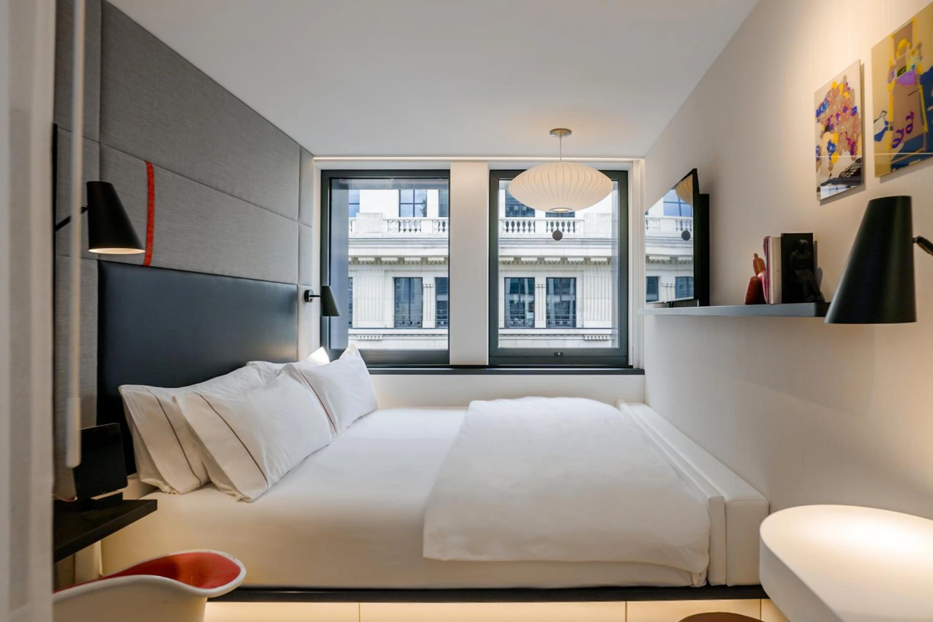Chambre à citizenM Paris Champs-Élysées - Organiser un séminaire d'entreprise à Paris