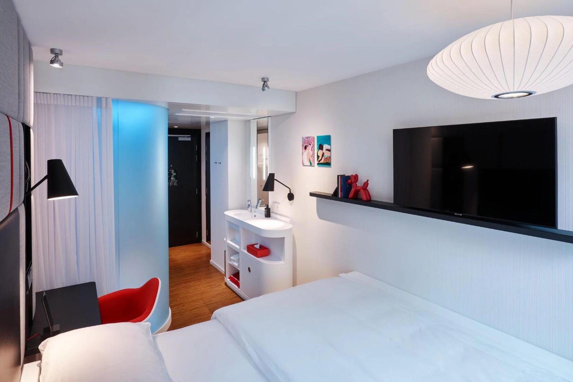 Chambre disponible pour un séminaire d'entreprise à citizenM Paris Champs-Élysées - Paris